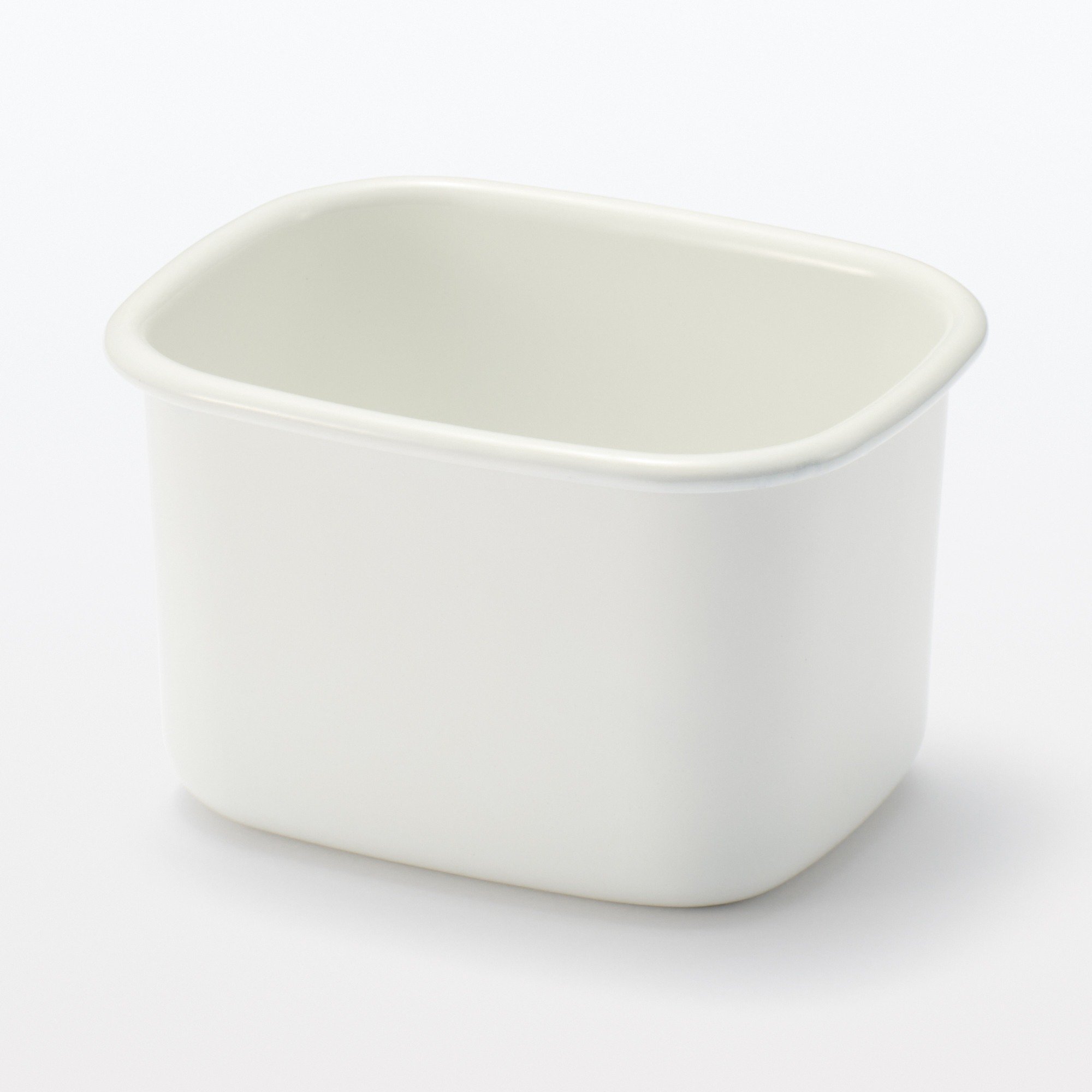 MUJI | Selectable lid Enamel container Deep S