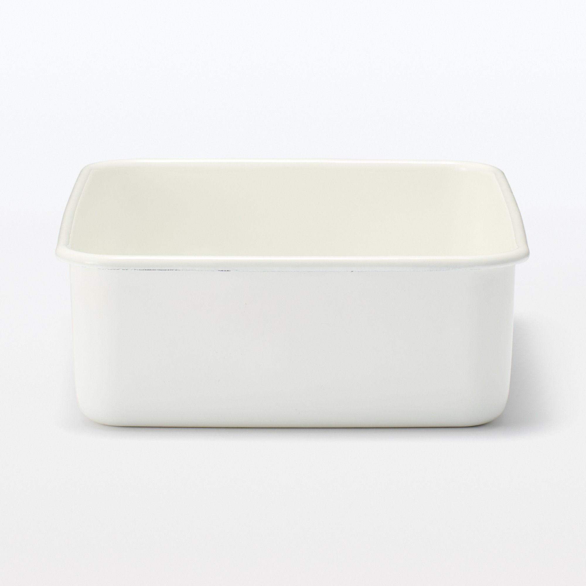 MUJI | Selectable lid Enamel container Deep L