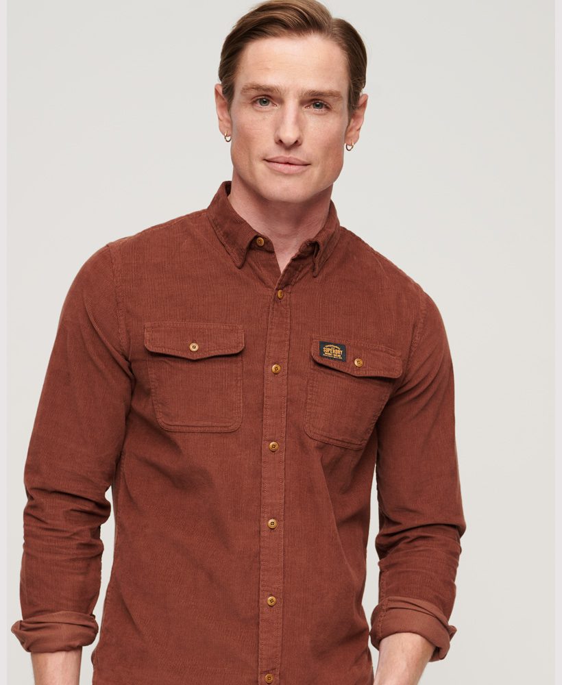 TRAILSMAN RELAXED FIT CORDUROY SHIRT