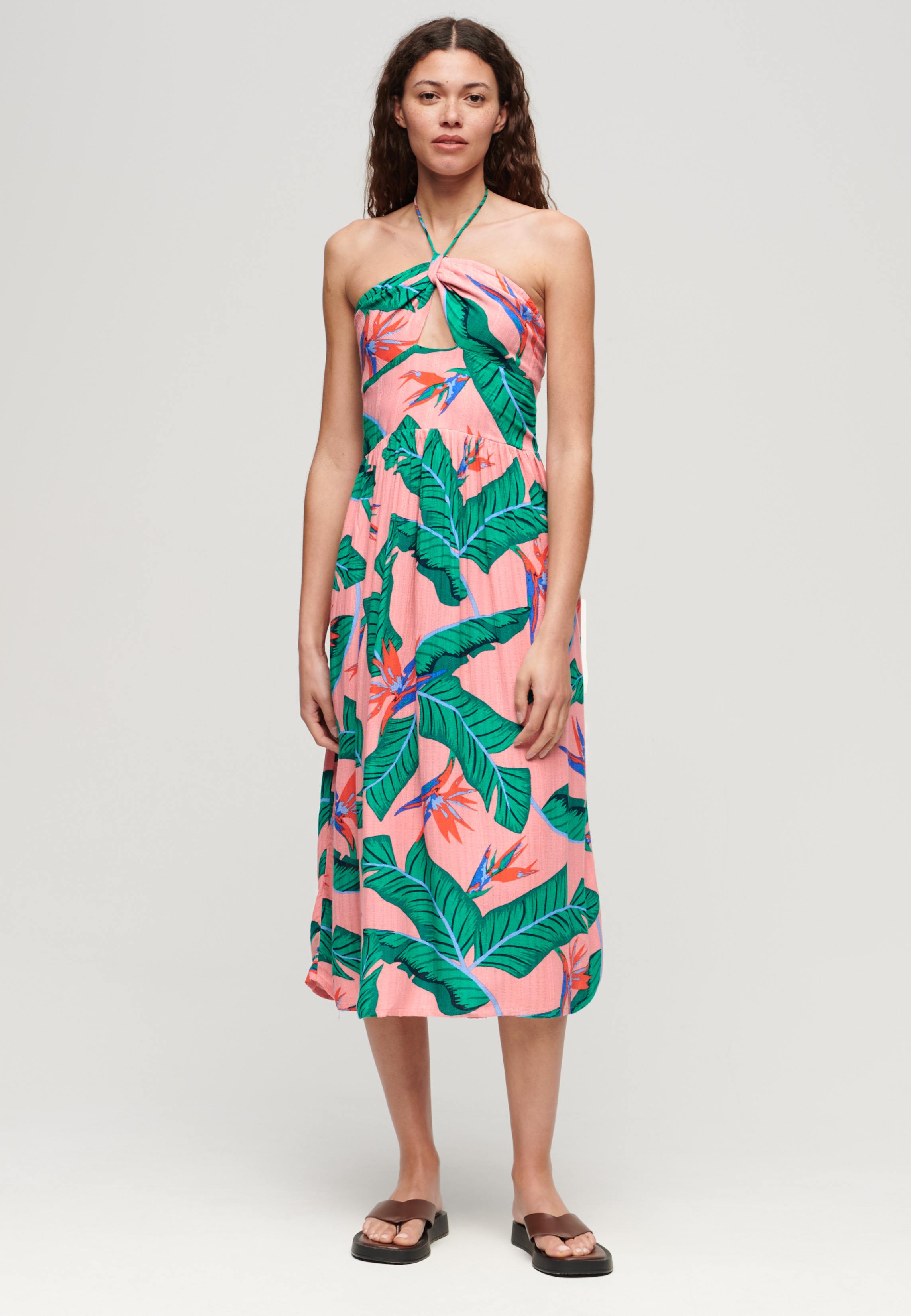 CUT OUT MIDI DRESS