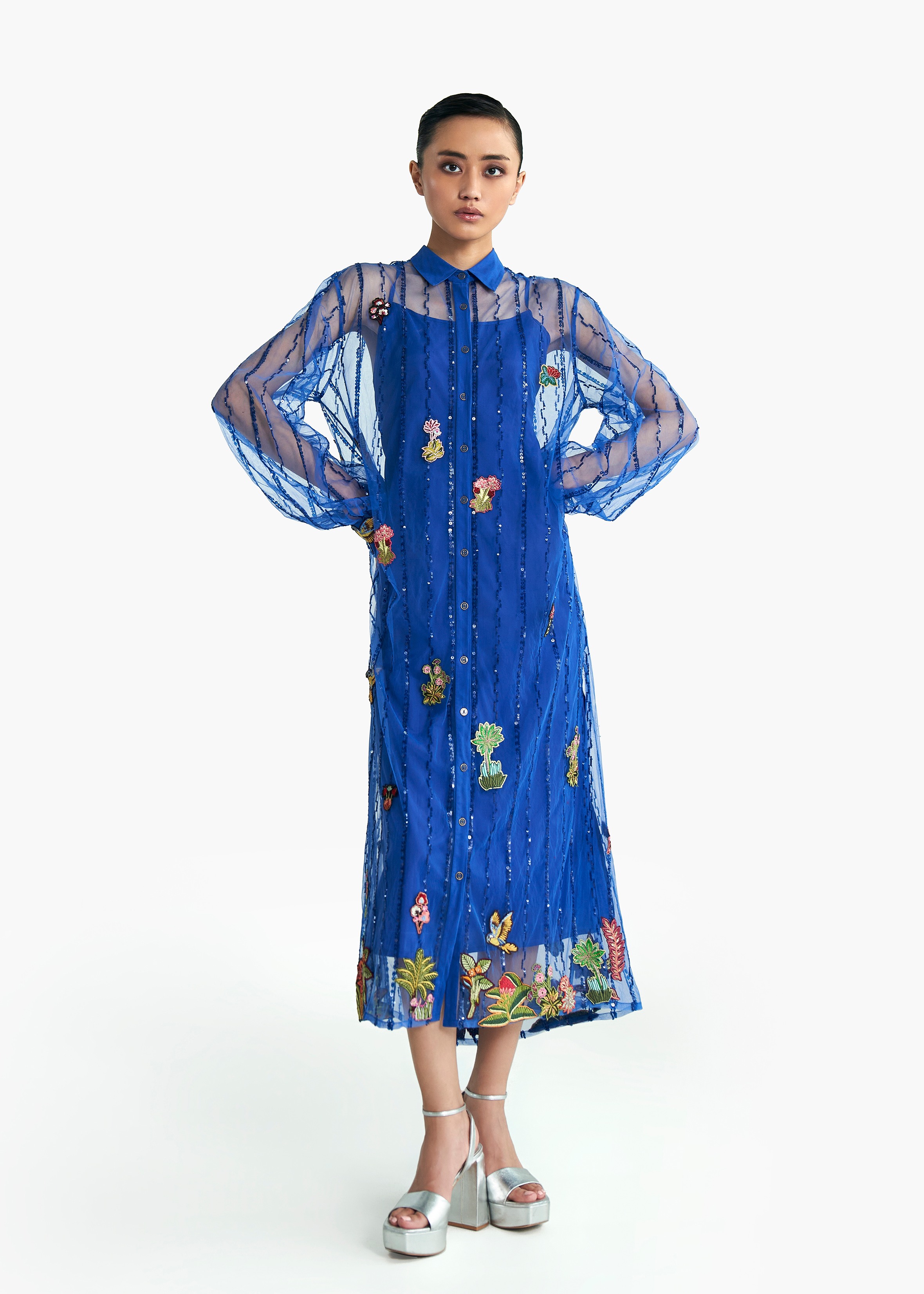 Jungle 3D Mesh Dress