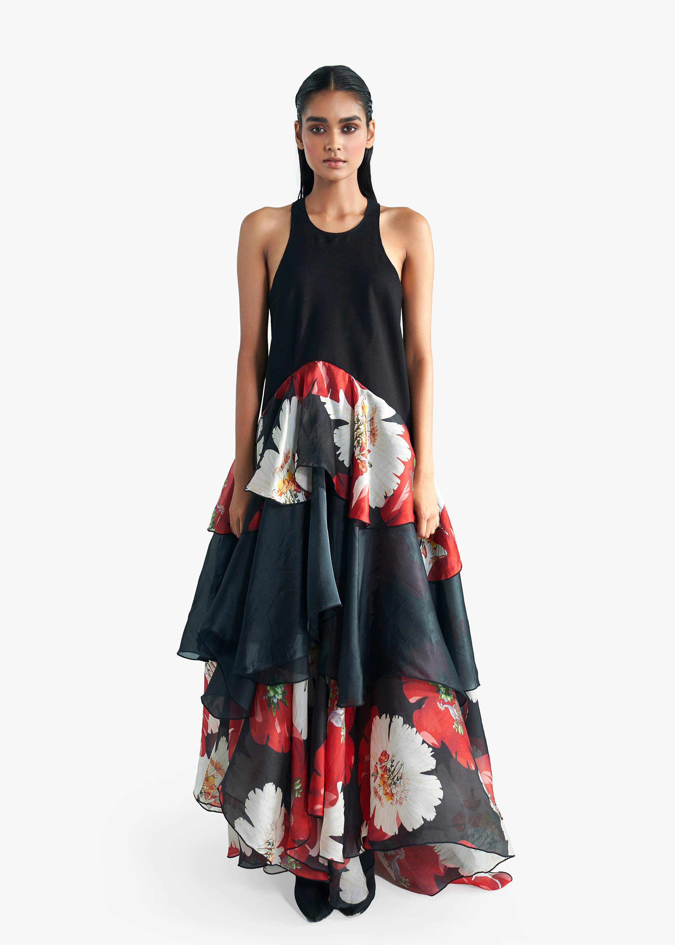 Flared Tiered Ss0 Hc Dress