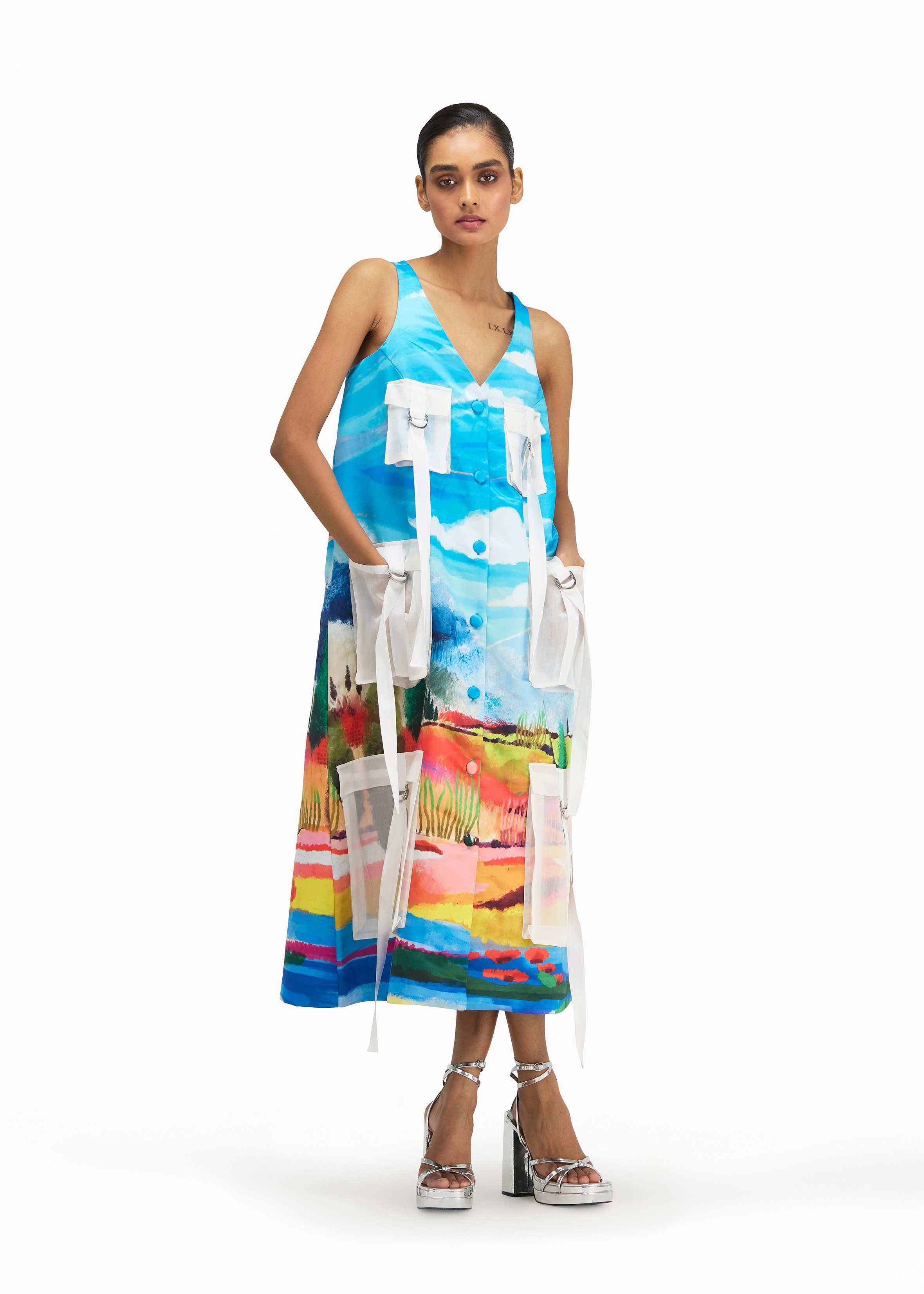 Cargo Dress- D&N Print
