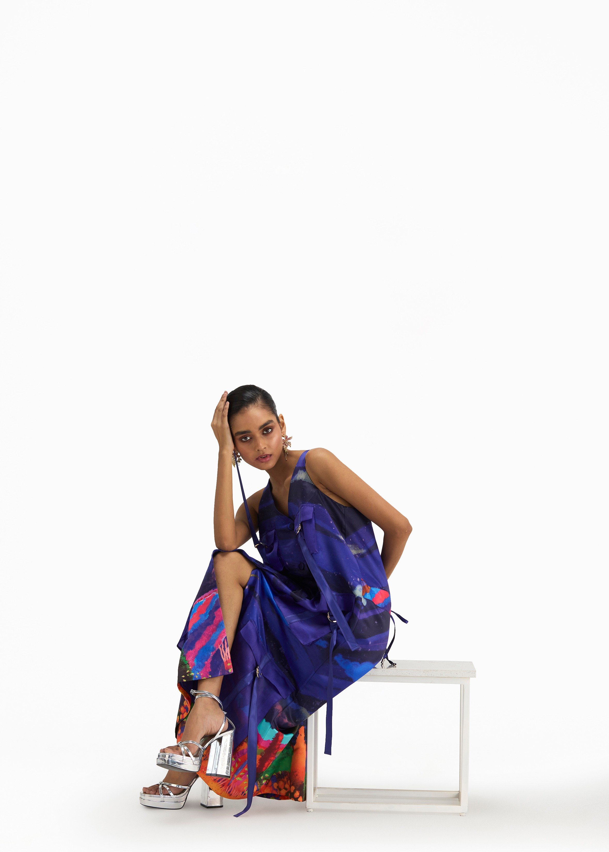 Cargo Dress- D&N Print