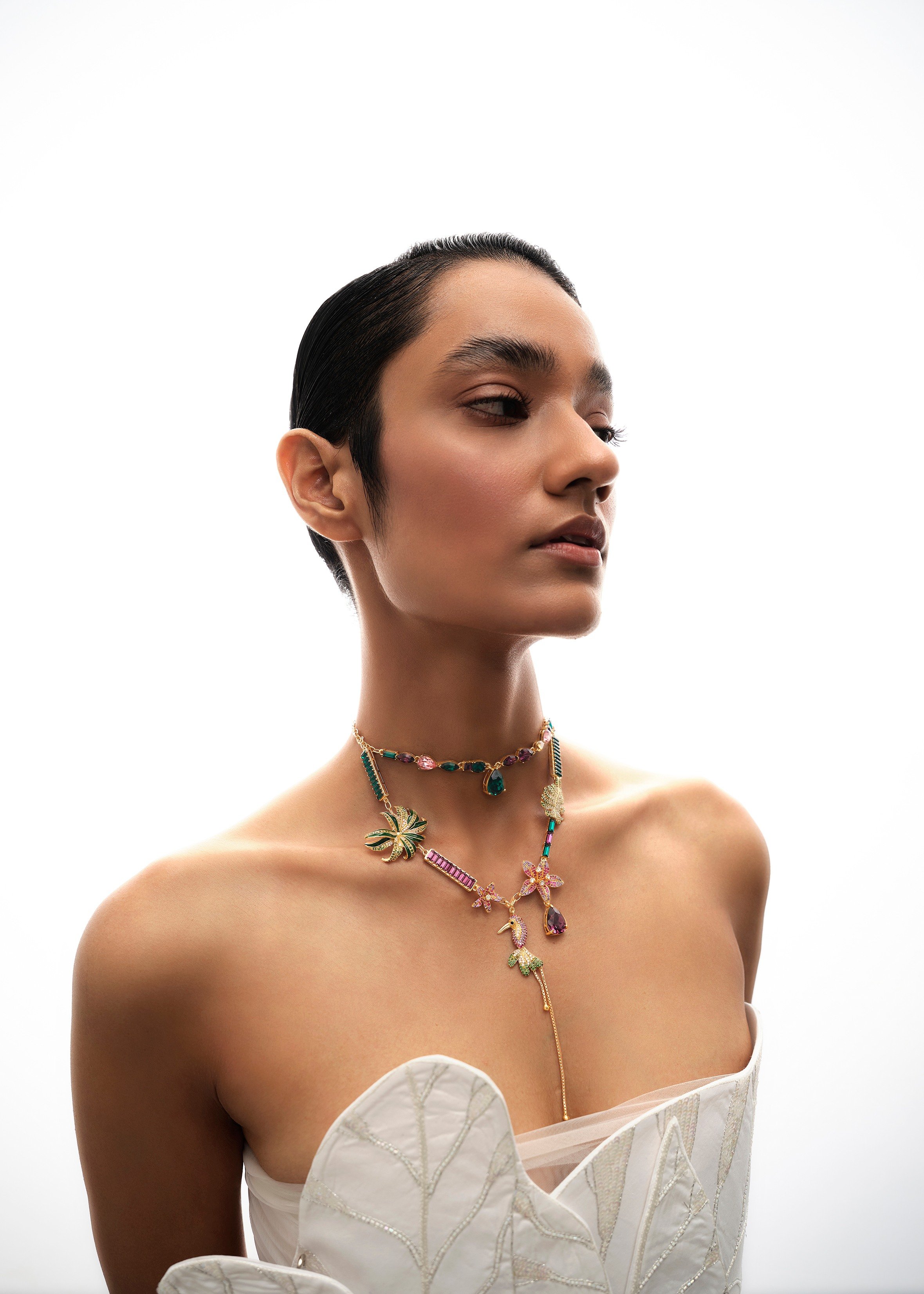 Afew Rahul Mishra | Layered Choker Necklace