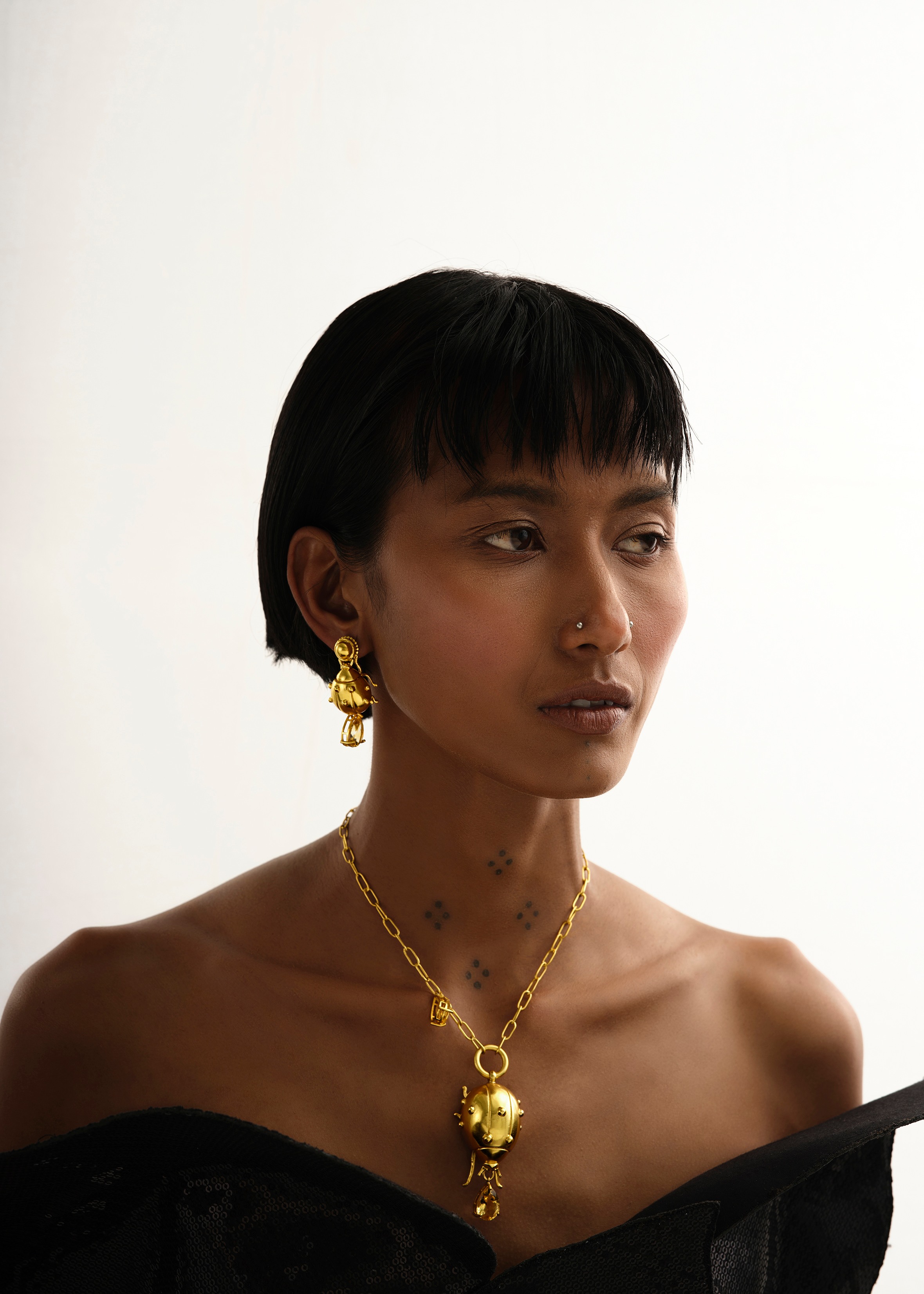 Floral Mismatch Earring