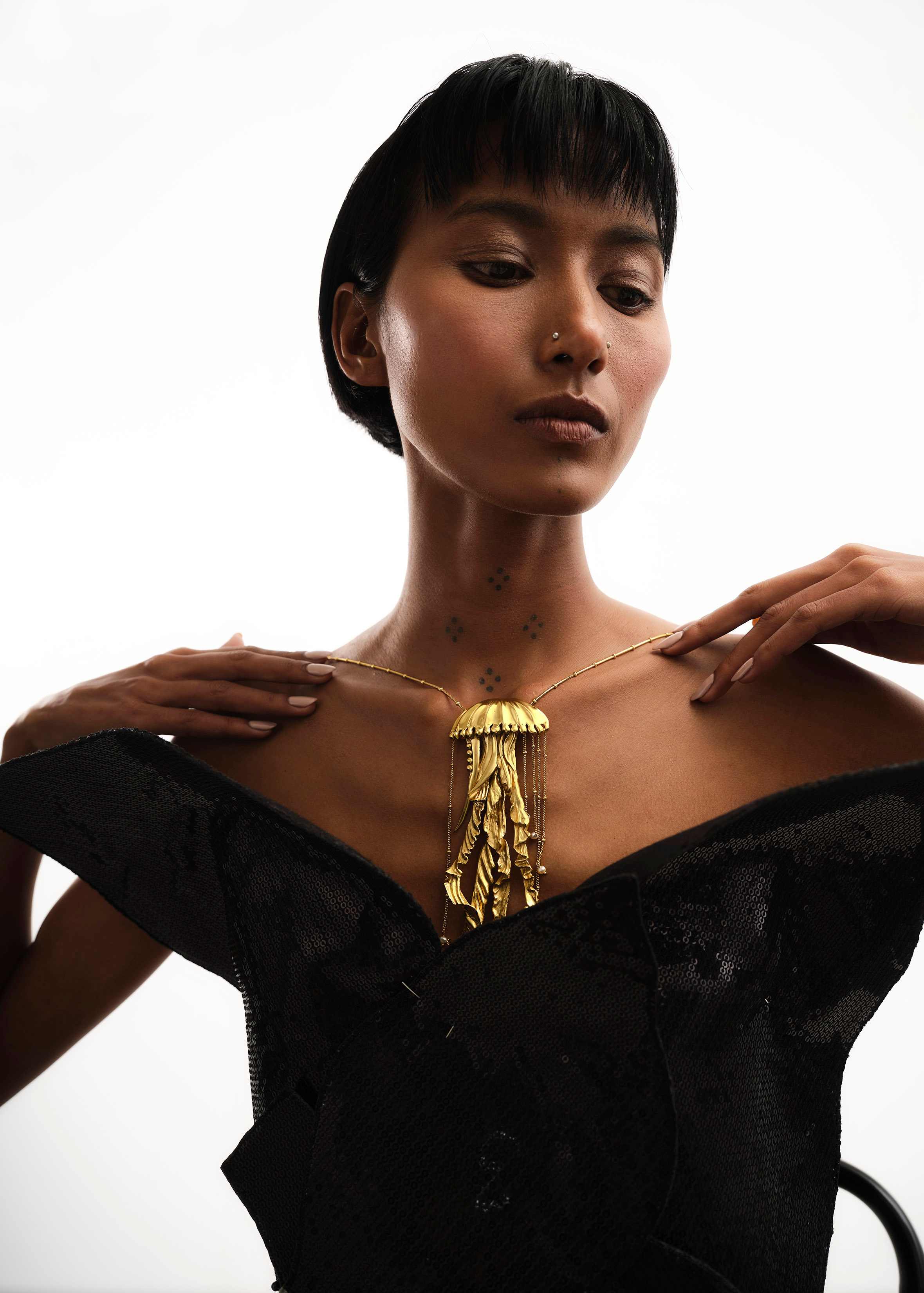 Afew Rahul Mishra | Jelly Fish Long Pendent