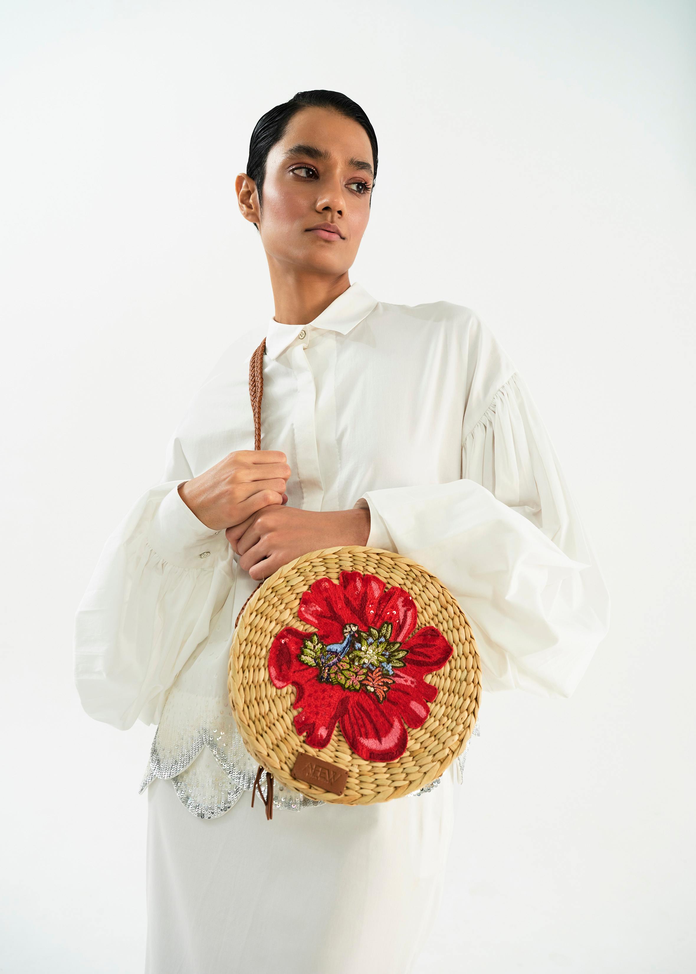 Hibiscus Kauna Grass Bag