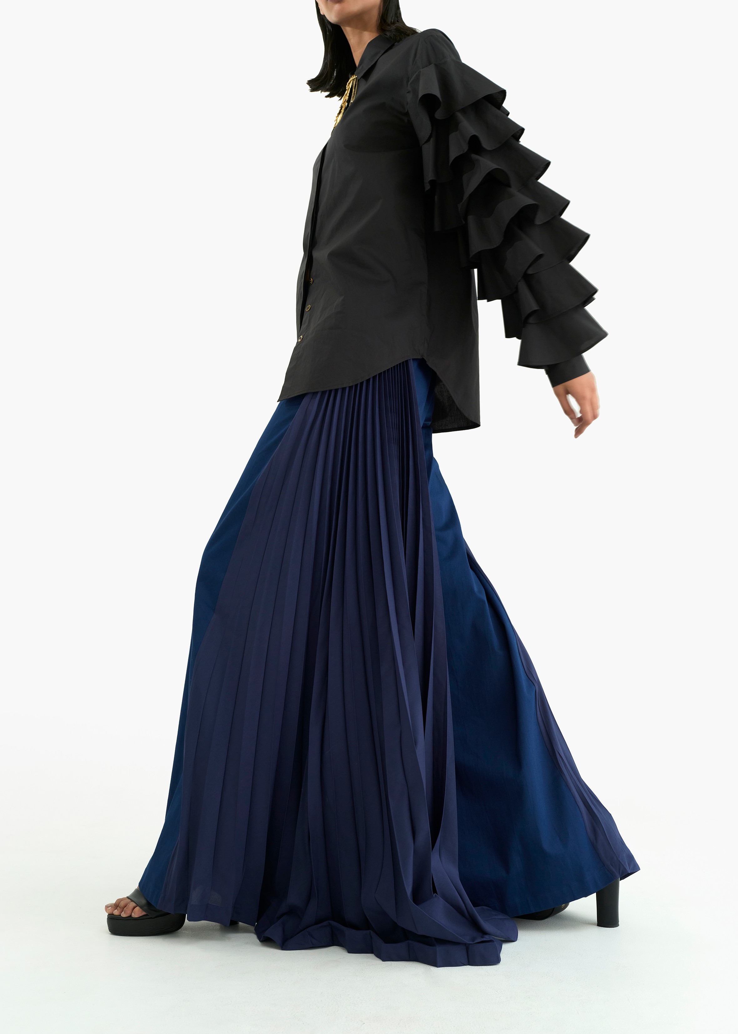 Pleated Trouser