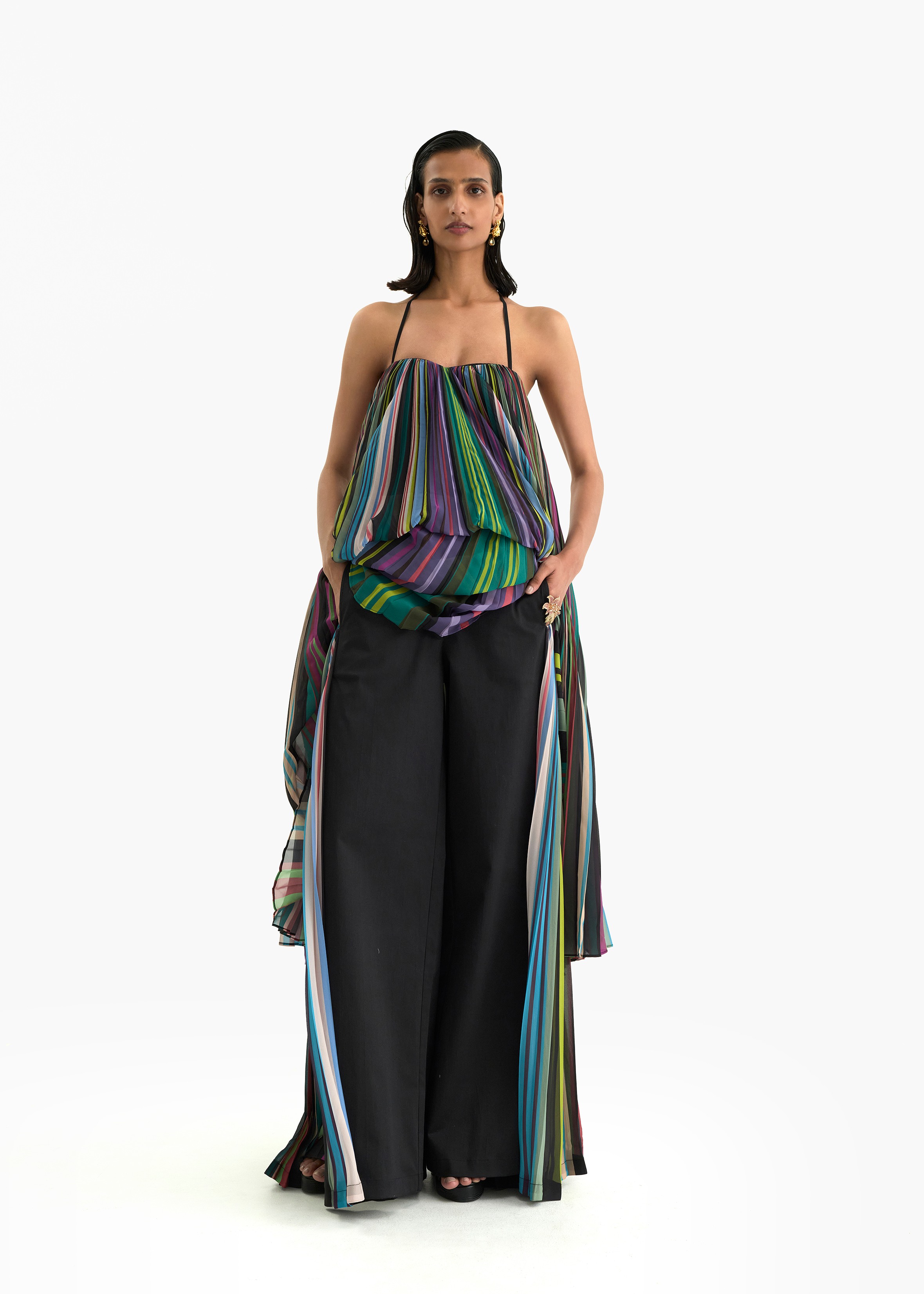 Pleated Trouser