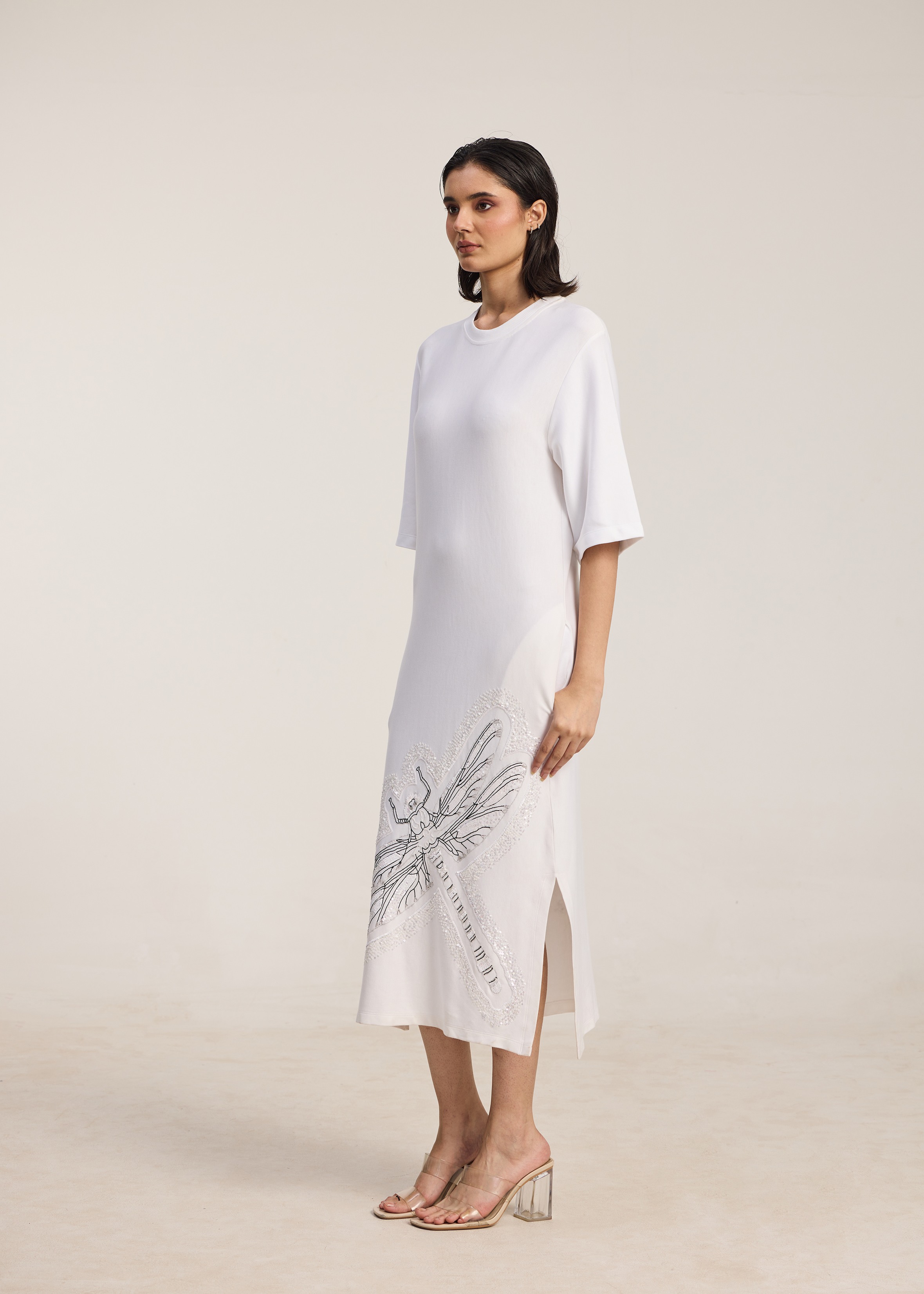 Dragonfly Oversized T Shirt Dress