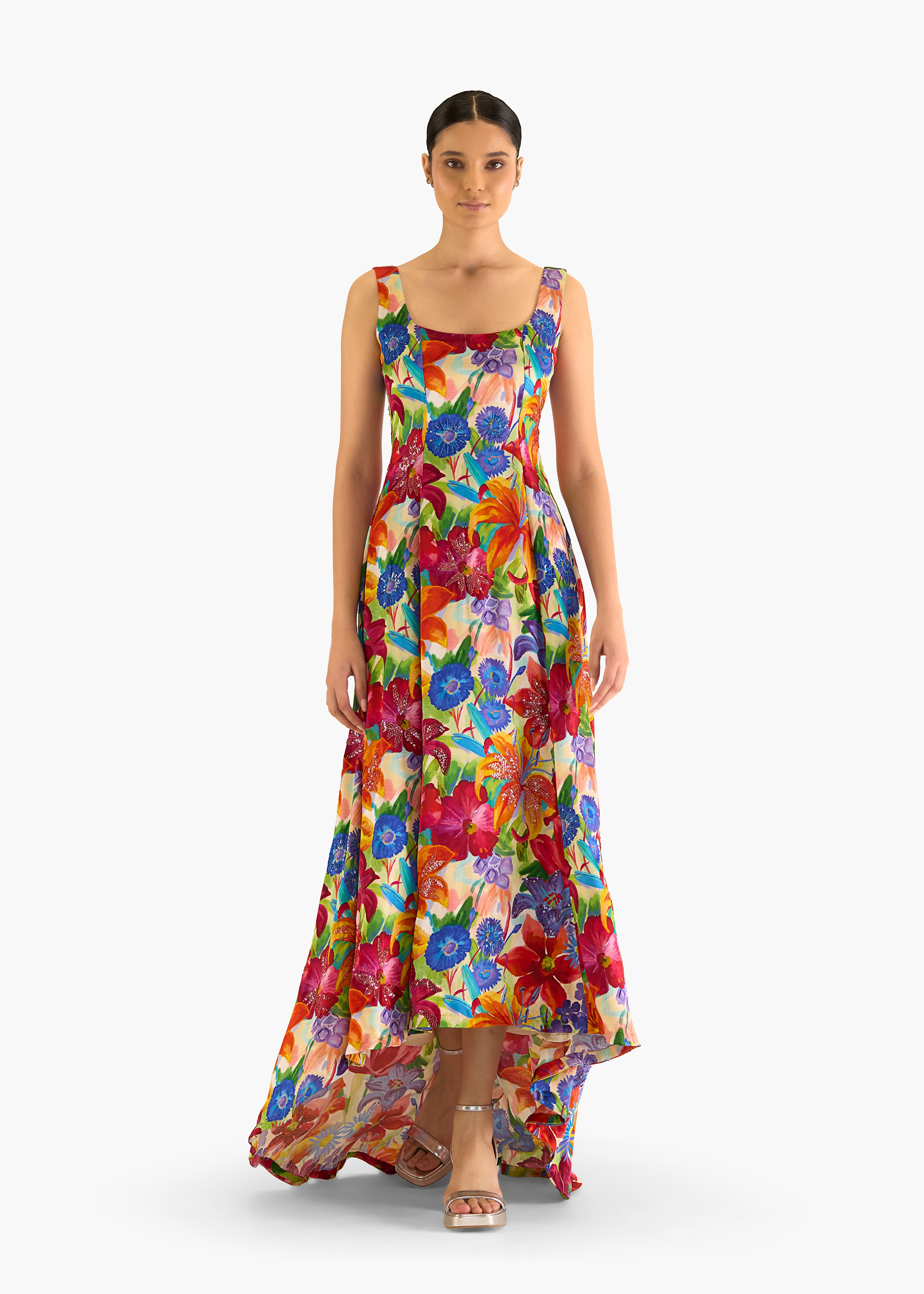Hockney Embroidered Dress