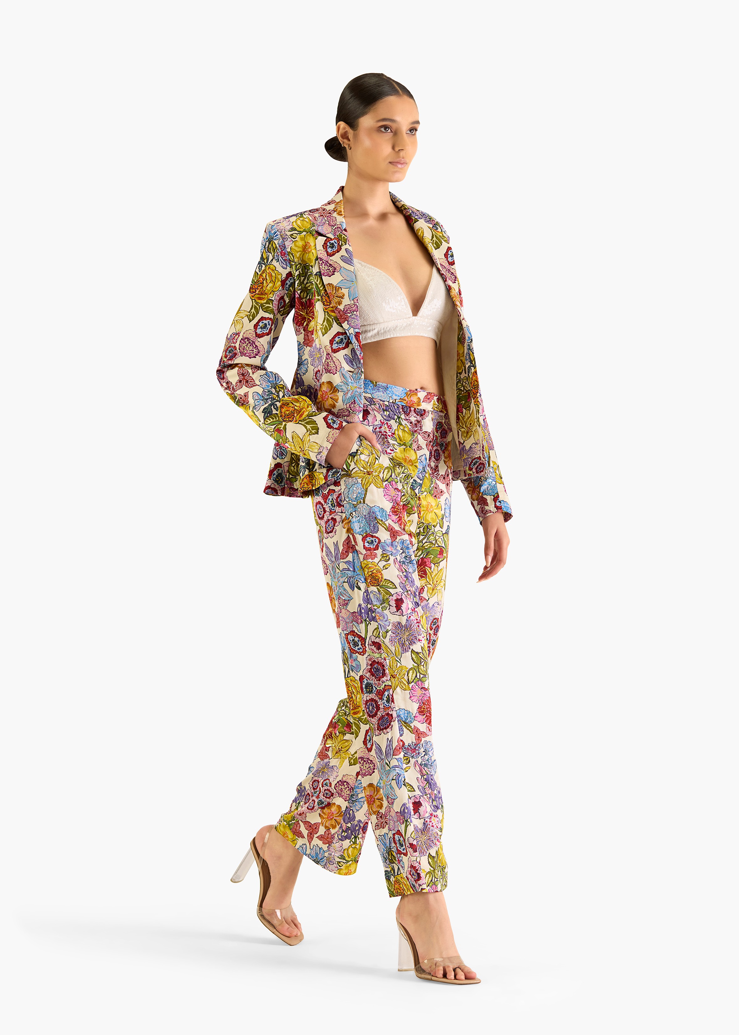 Botanical Printed Trousers