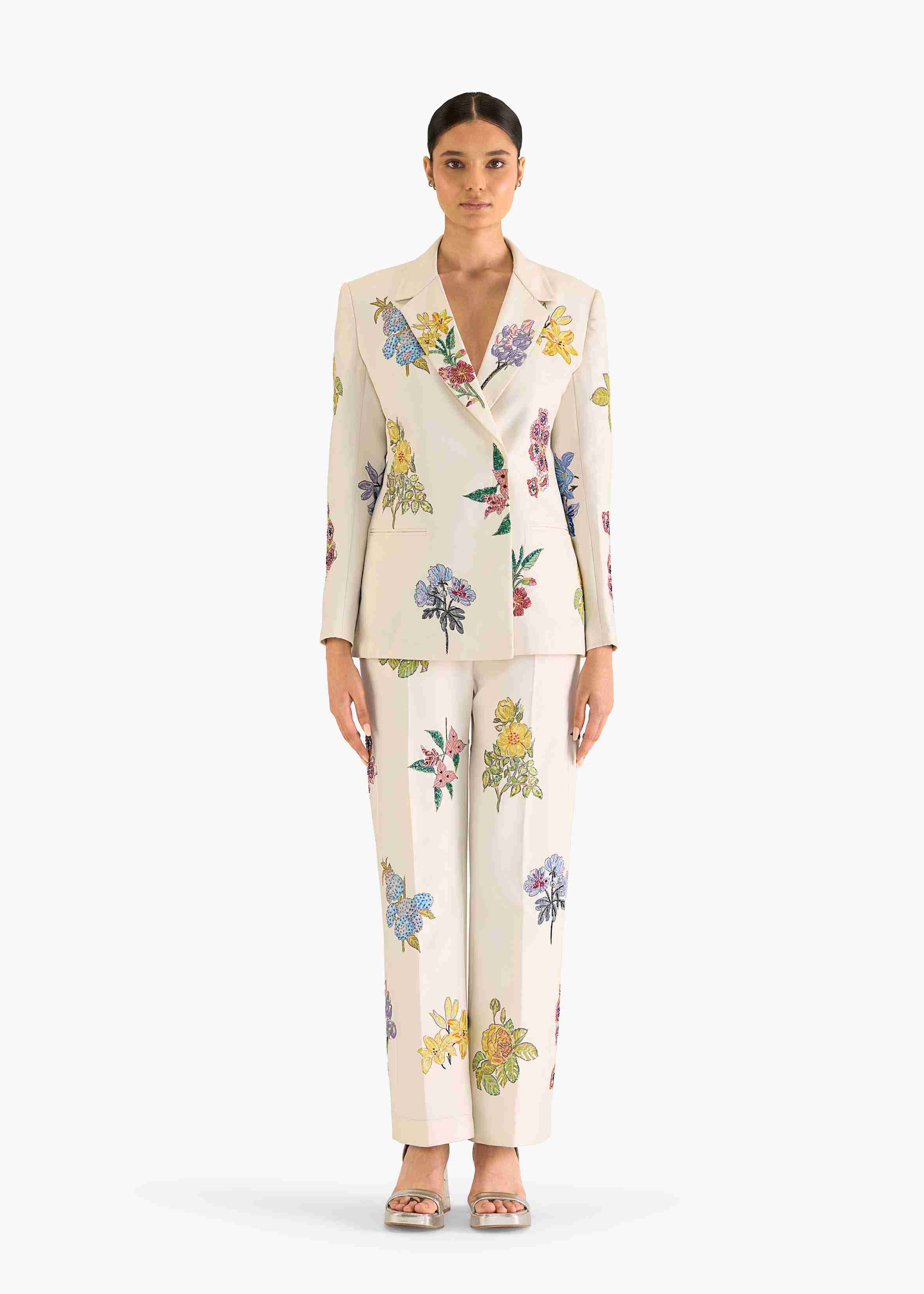 Botanical Printed Trousers