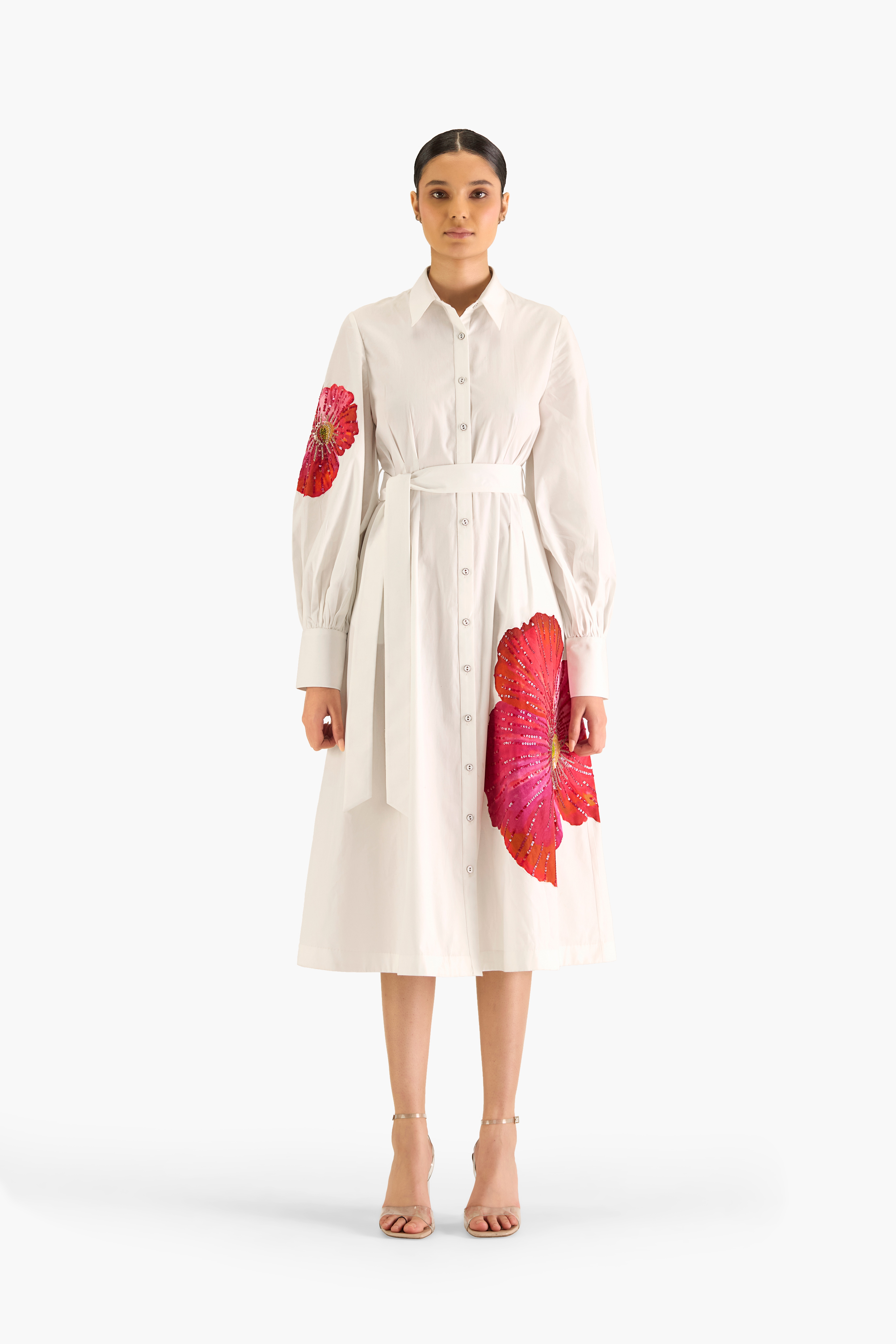 Pansy Shirt Dress
