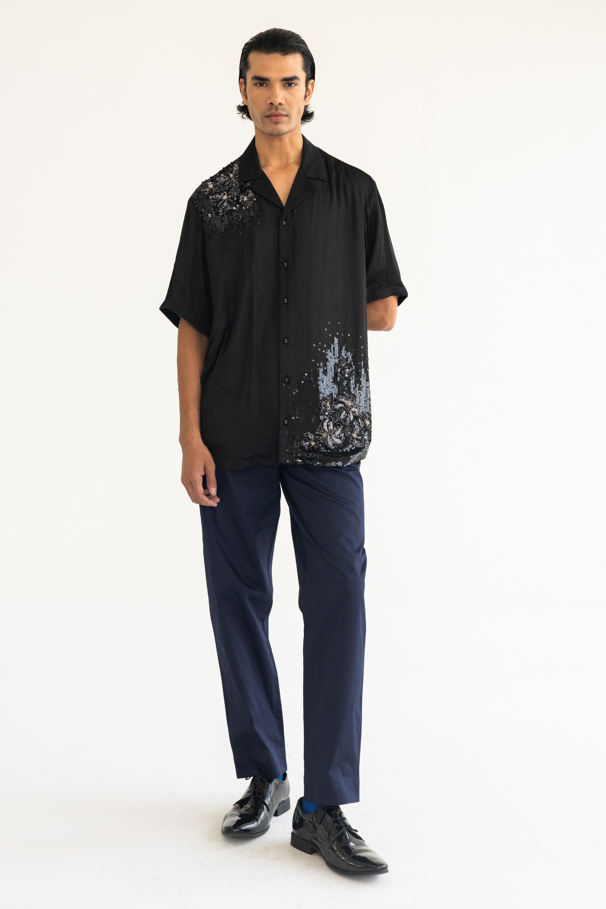 3D Embroidered Men Shirt