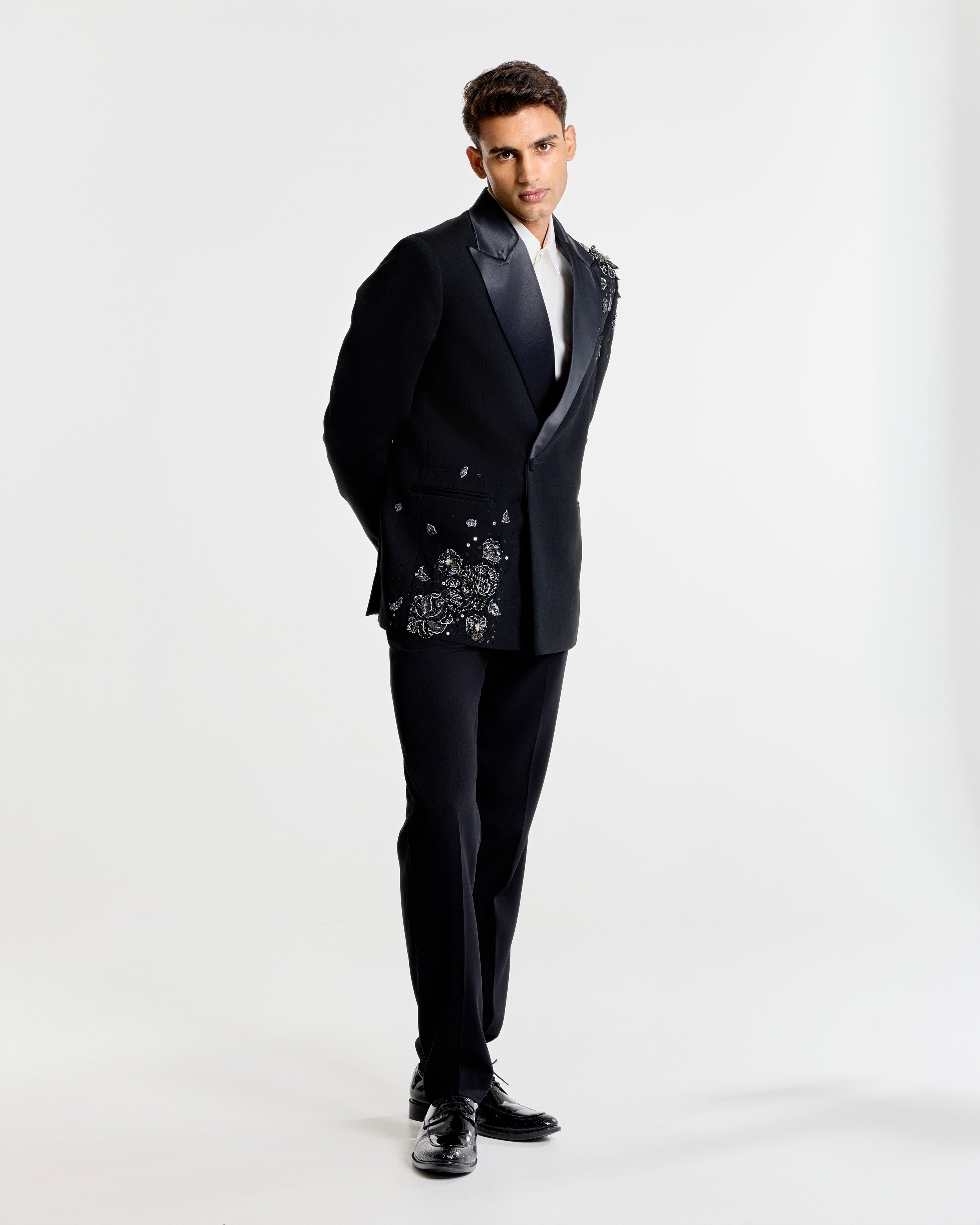 Slim Fit Black Pants