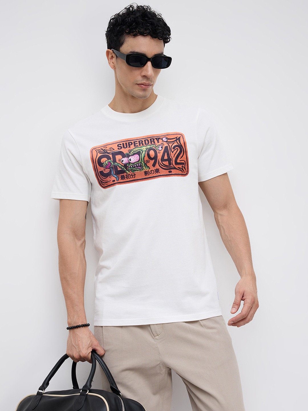 SUPERDRY LICENSE PLATE MONSTER TEE