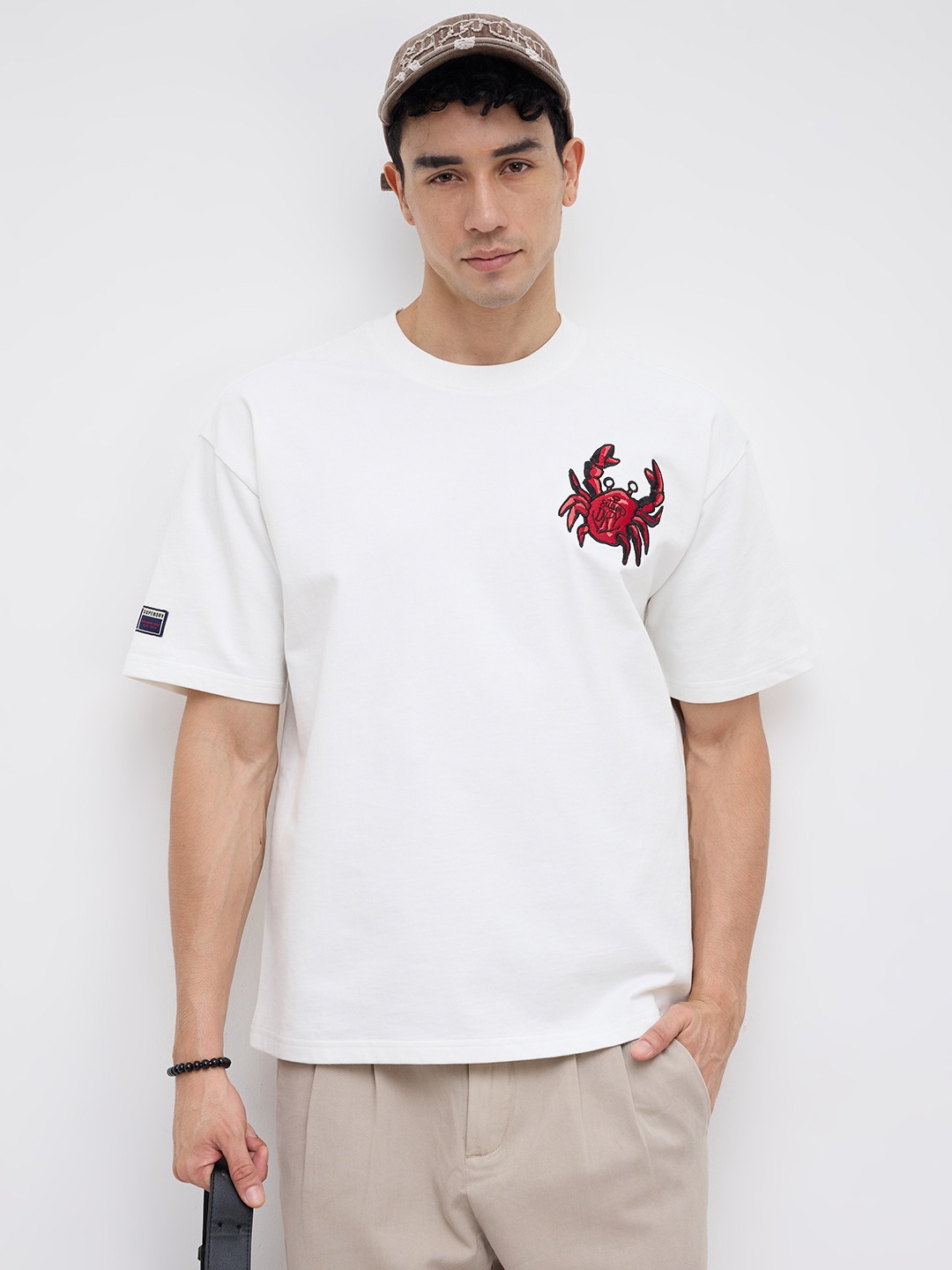 SUPERDRY CRAB BADGE T-SHIRT