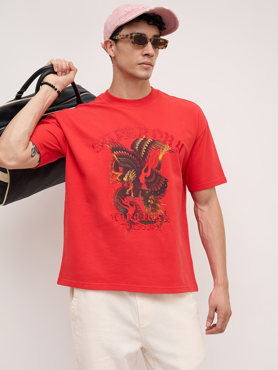 SUPERDRY HARAJUKU EAGLE T-SHIRT