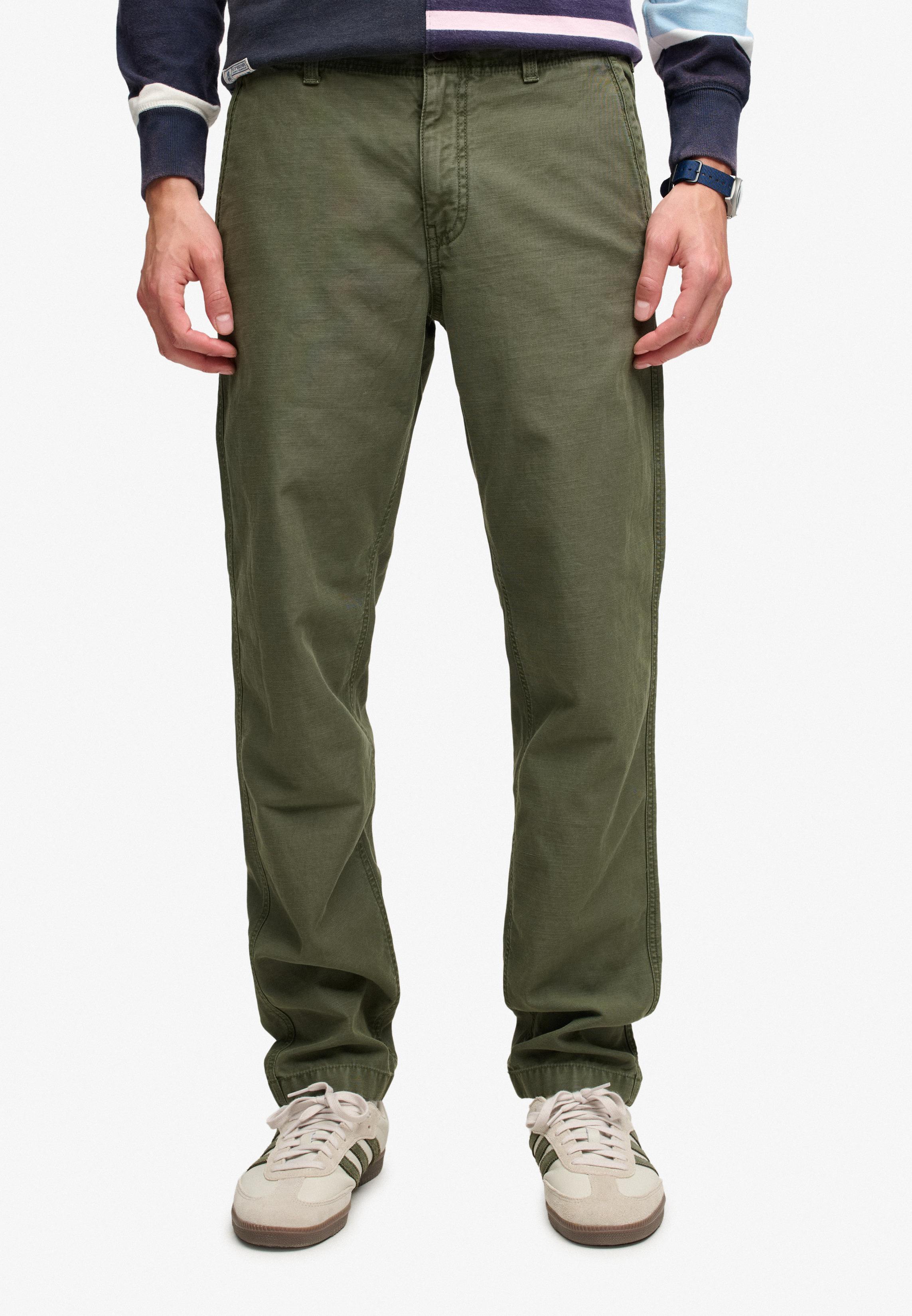 TAPERED WASHED CHINO