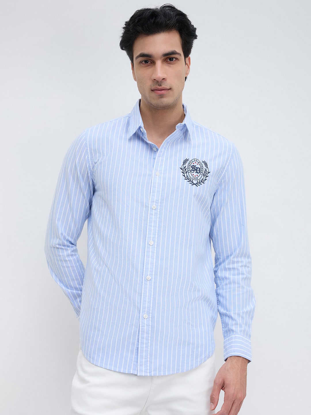 SUPERDRY STRIPER PRINT SHIRT