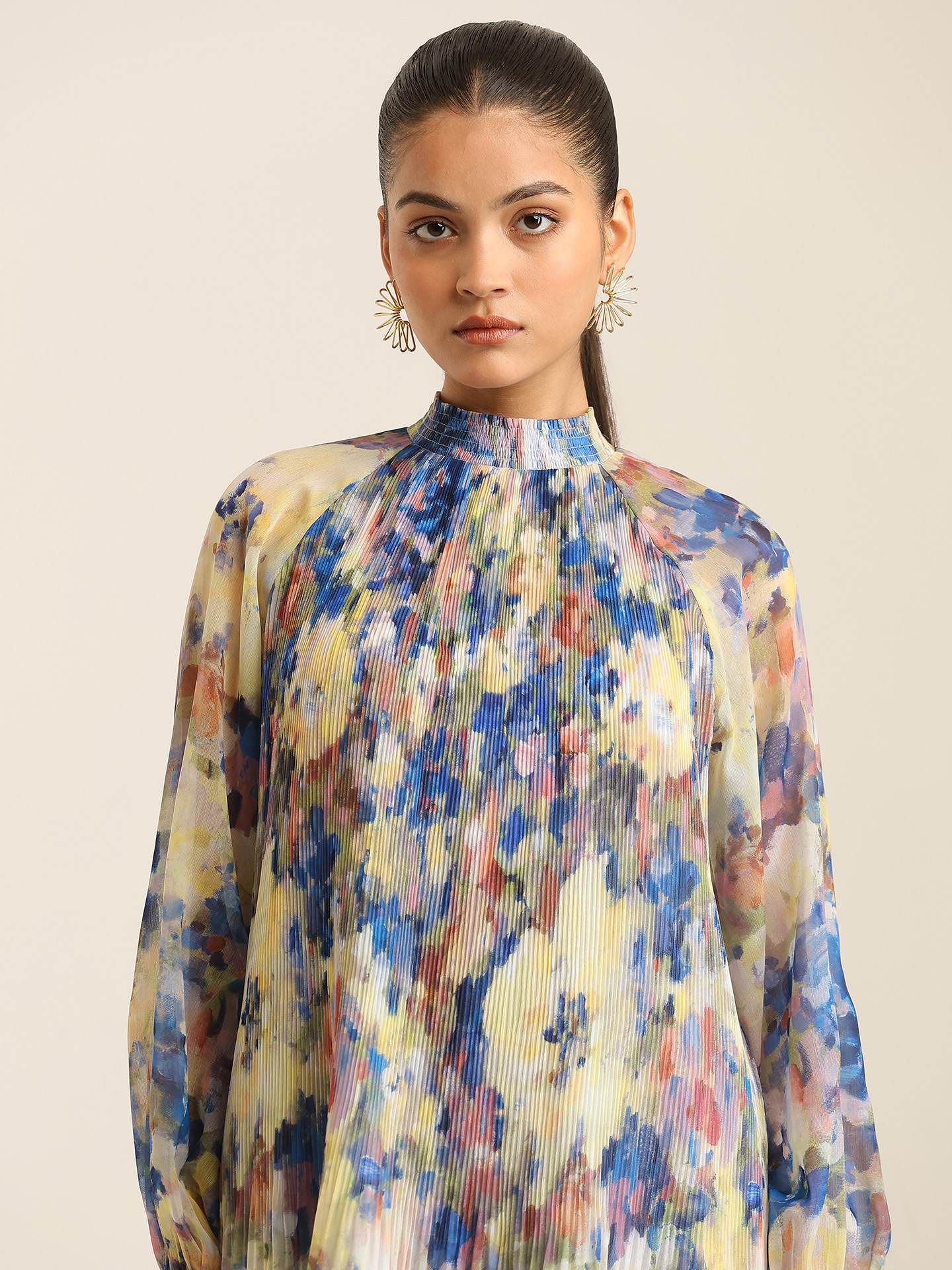 Blue Elce Short Dress