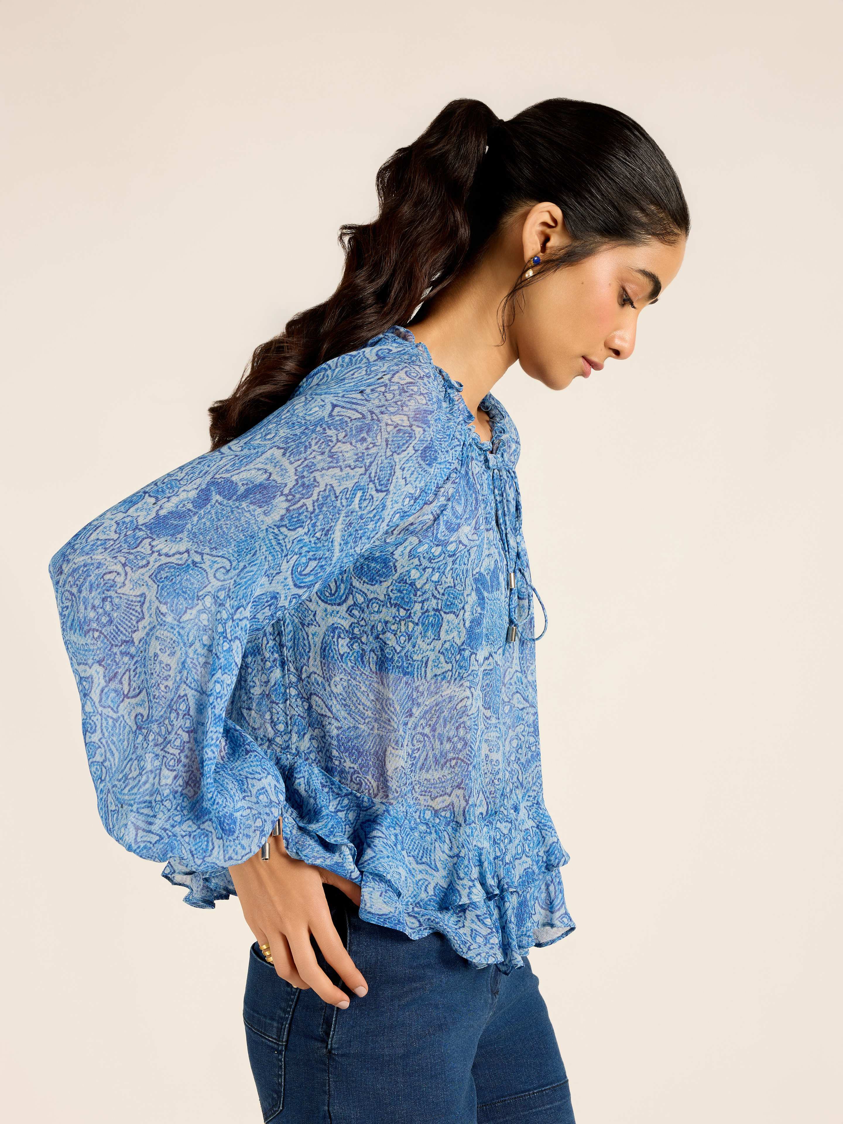 Blue Westwood Short Top