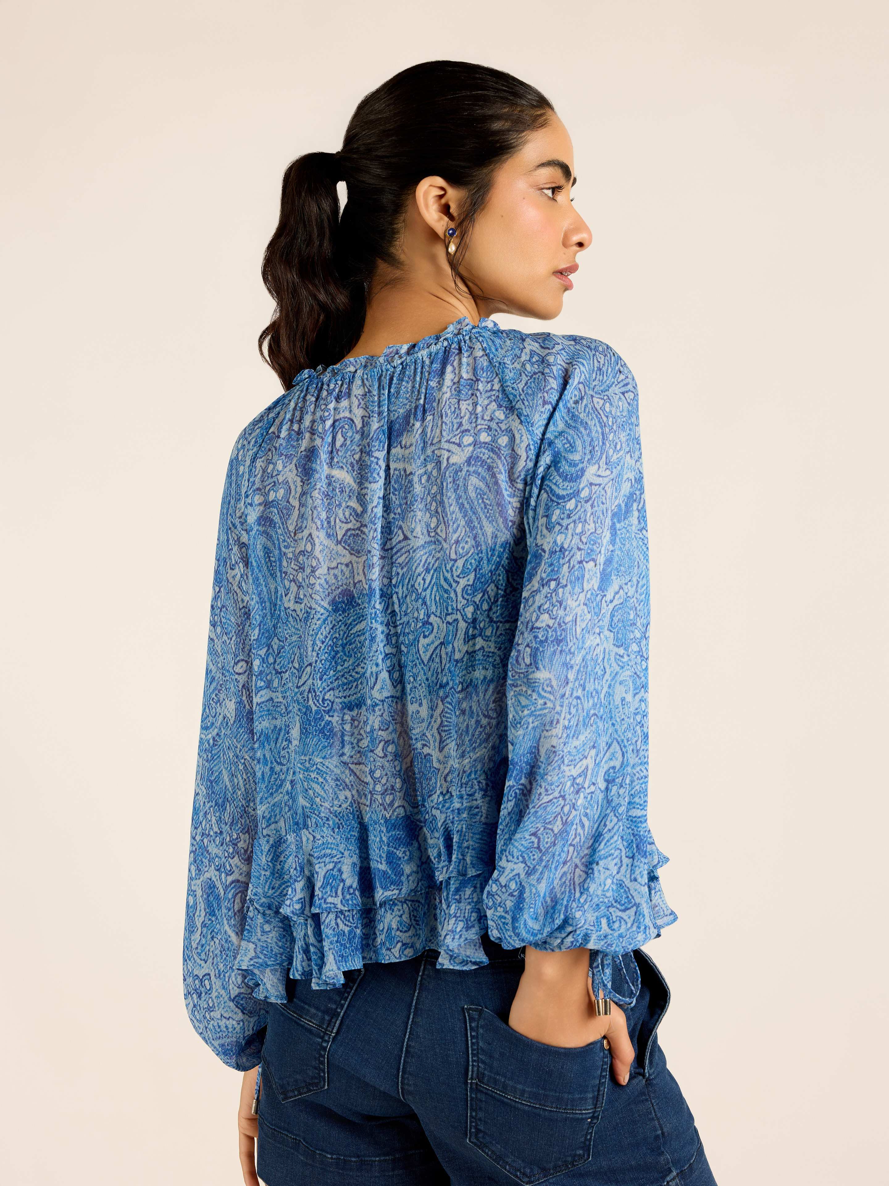 Blue Westwood Short Top