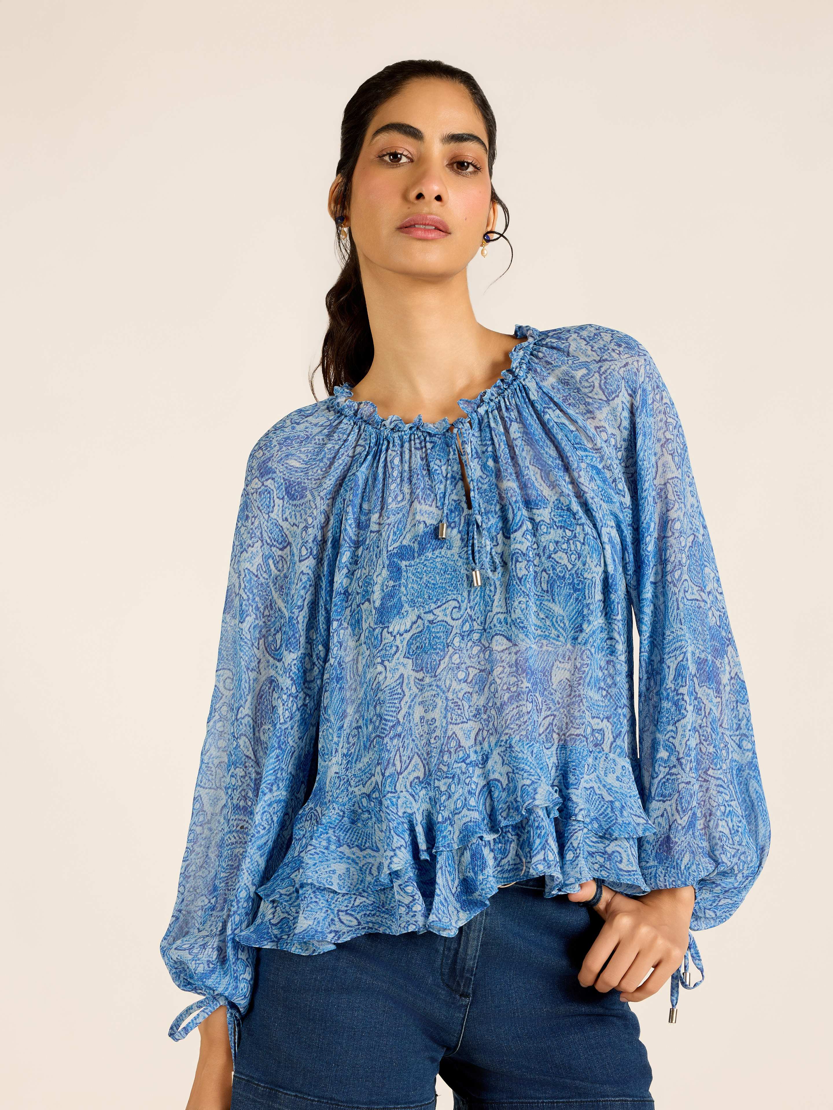 Blue Westwood Short Top
