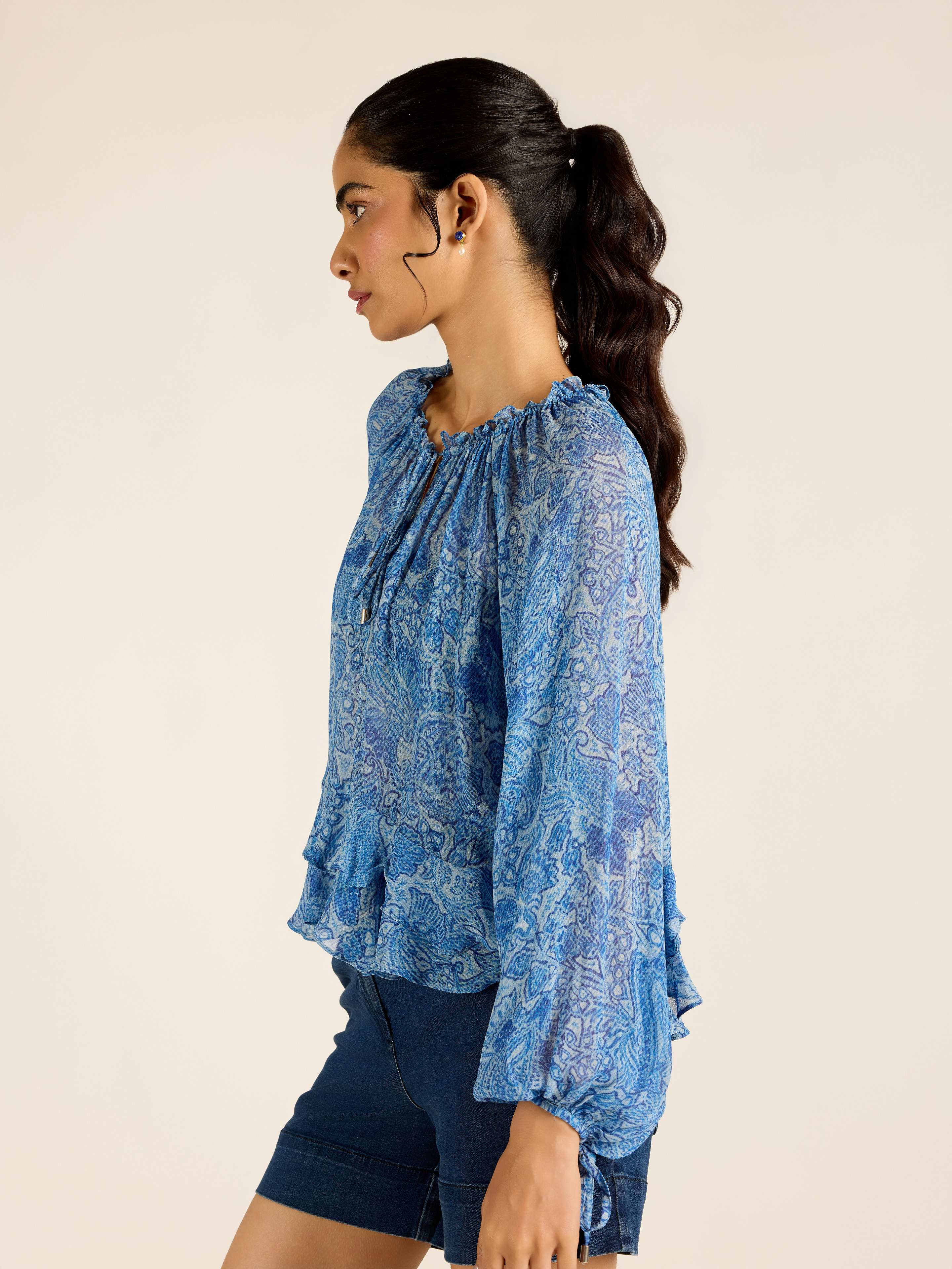 Blue Westwood Short Top
