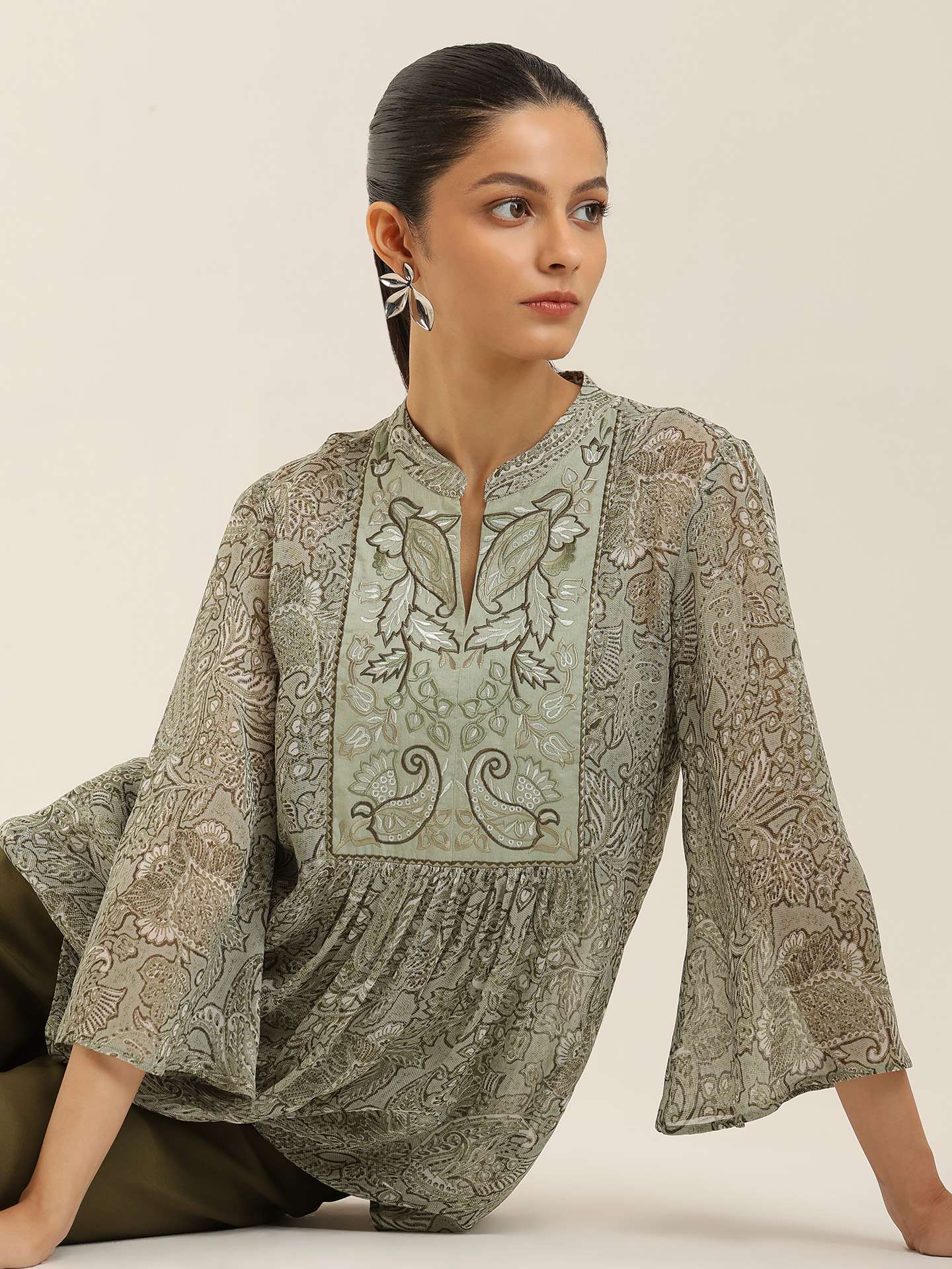 Green Westwood Short Top