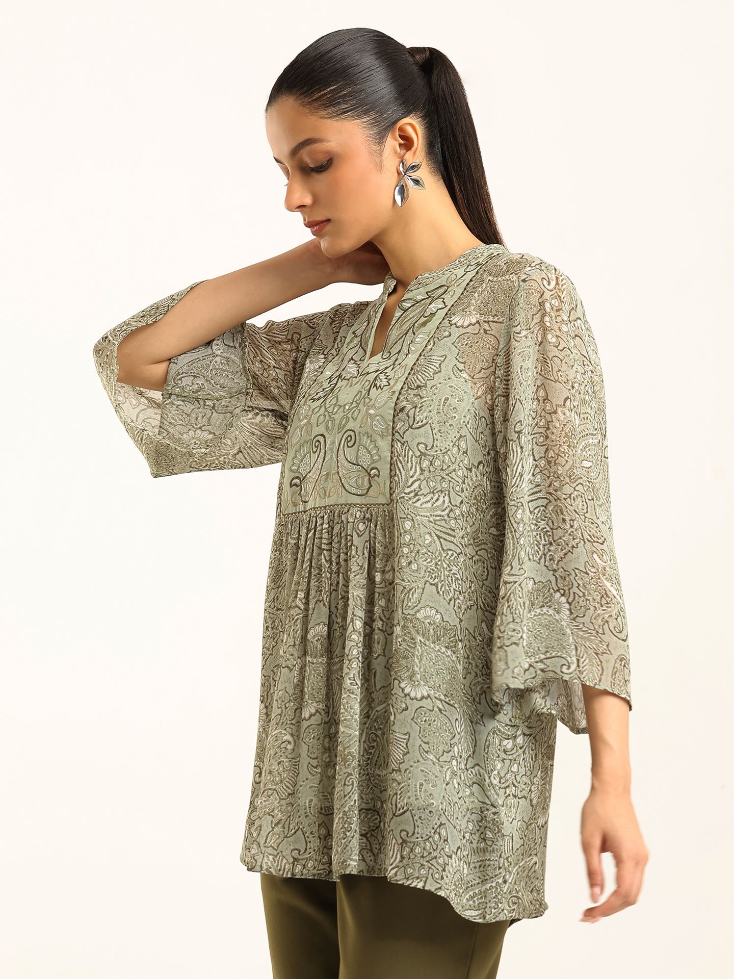 Green Westwood Short Top
