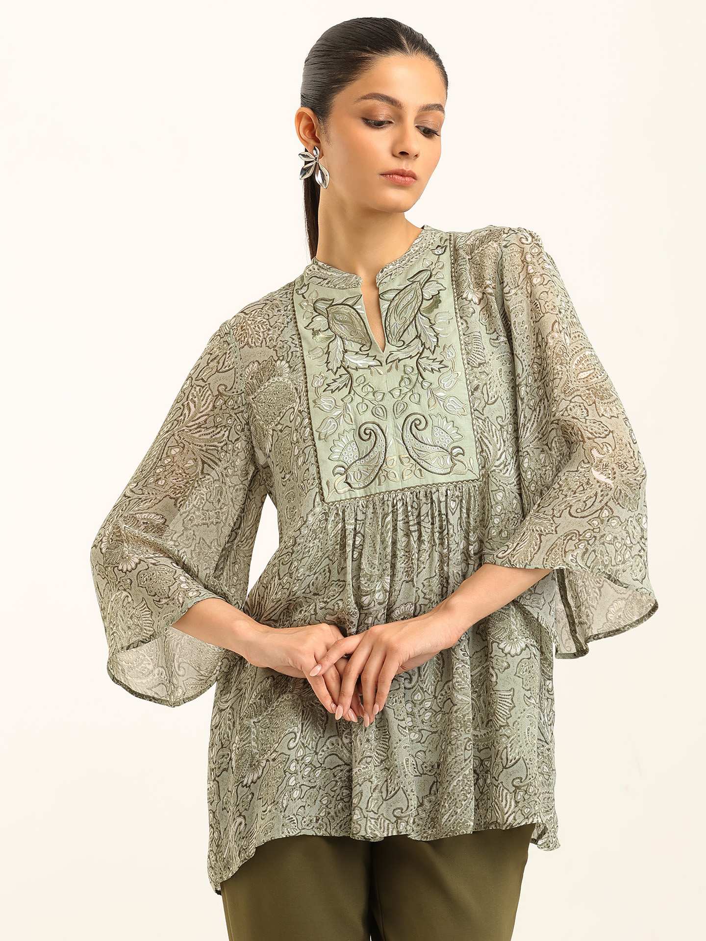 Green Westwood Short Top