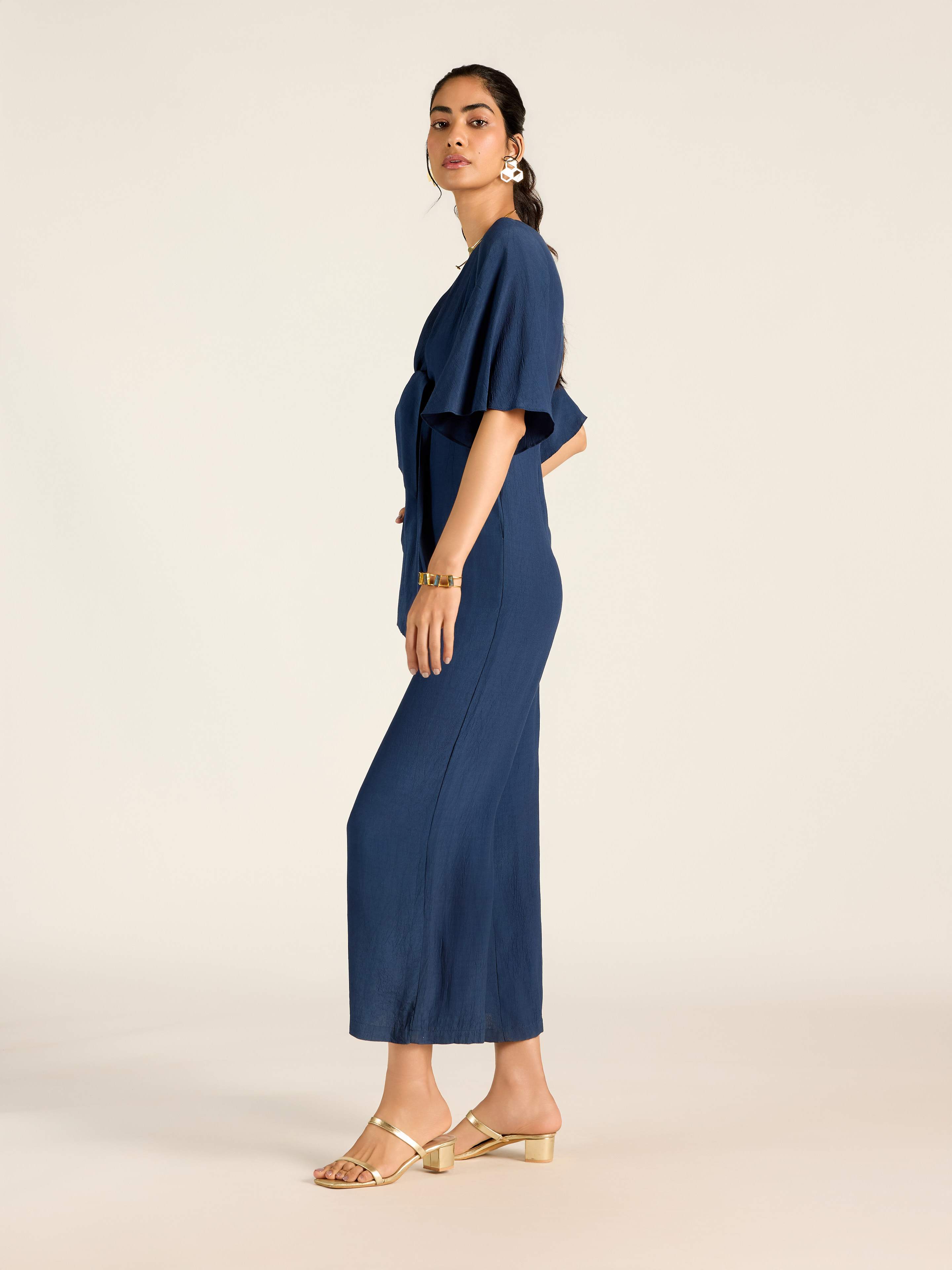 Navy Charolette Jumpsuit