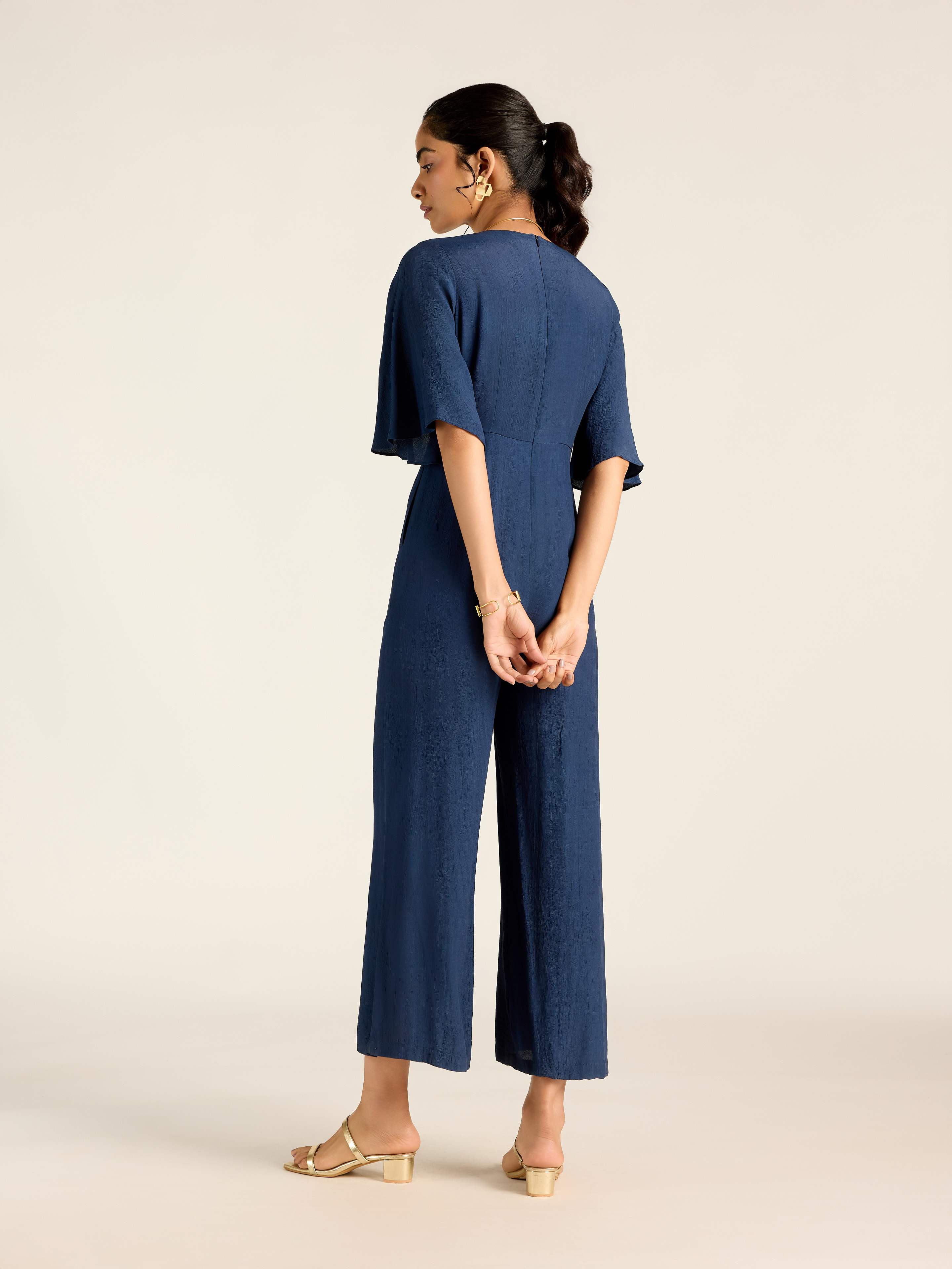 Navy Charolette Jumpsuit