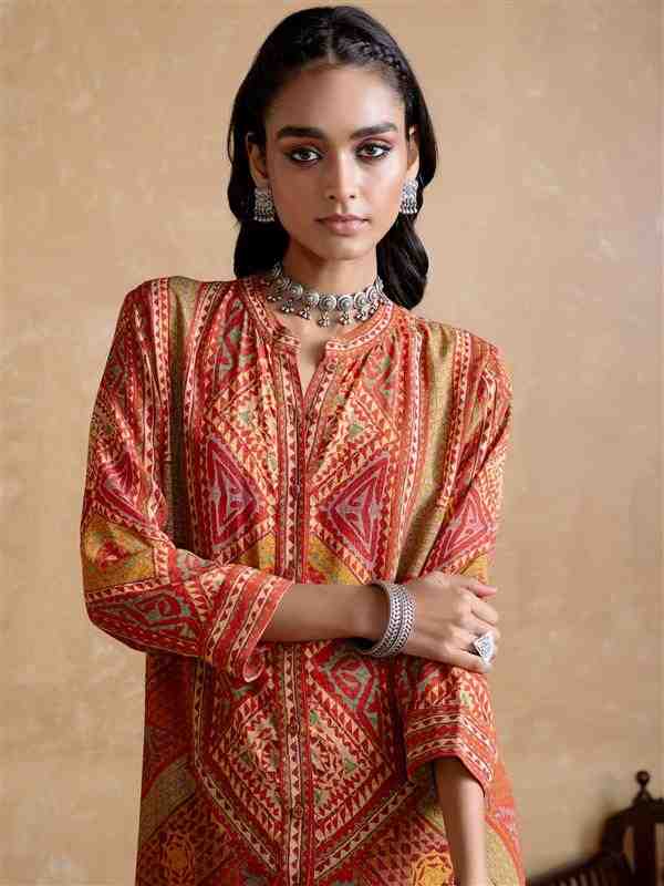 Rust Sona Co-Ord Set