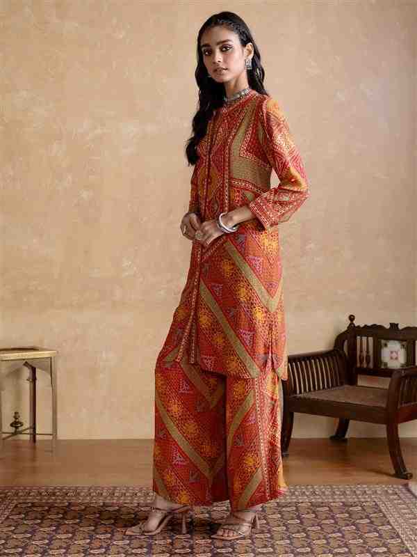 Rust Sona Co-Ord Set