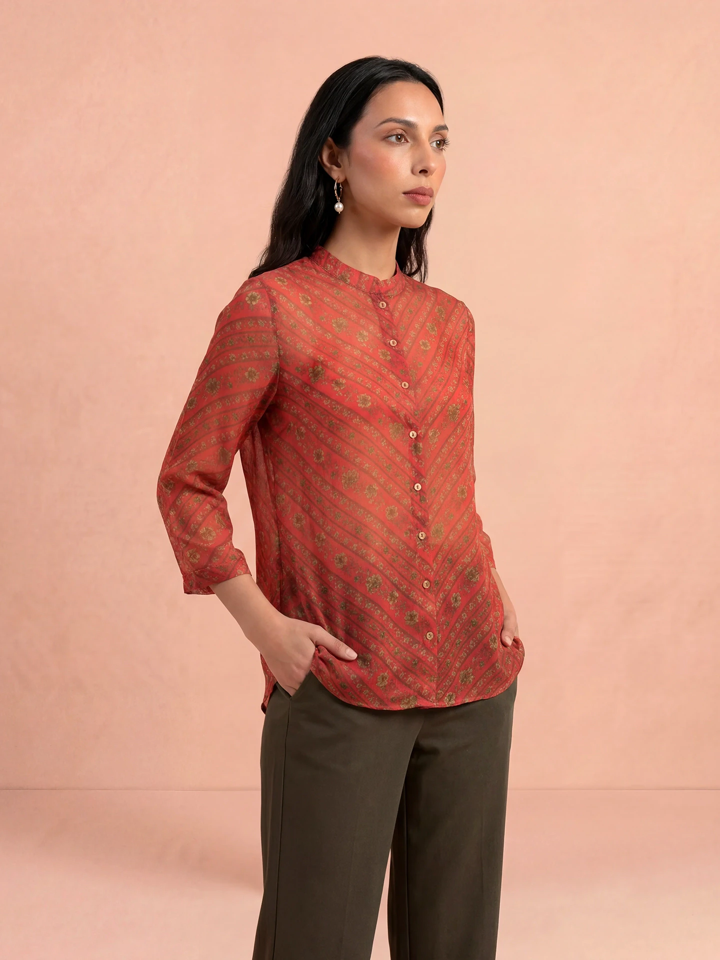 Pink Fern Shirt
