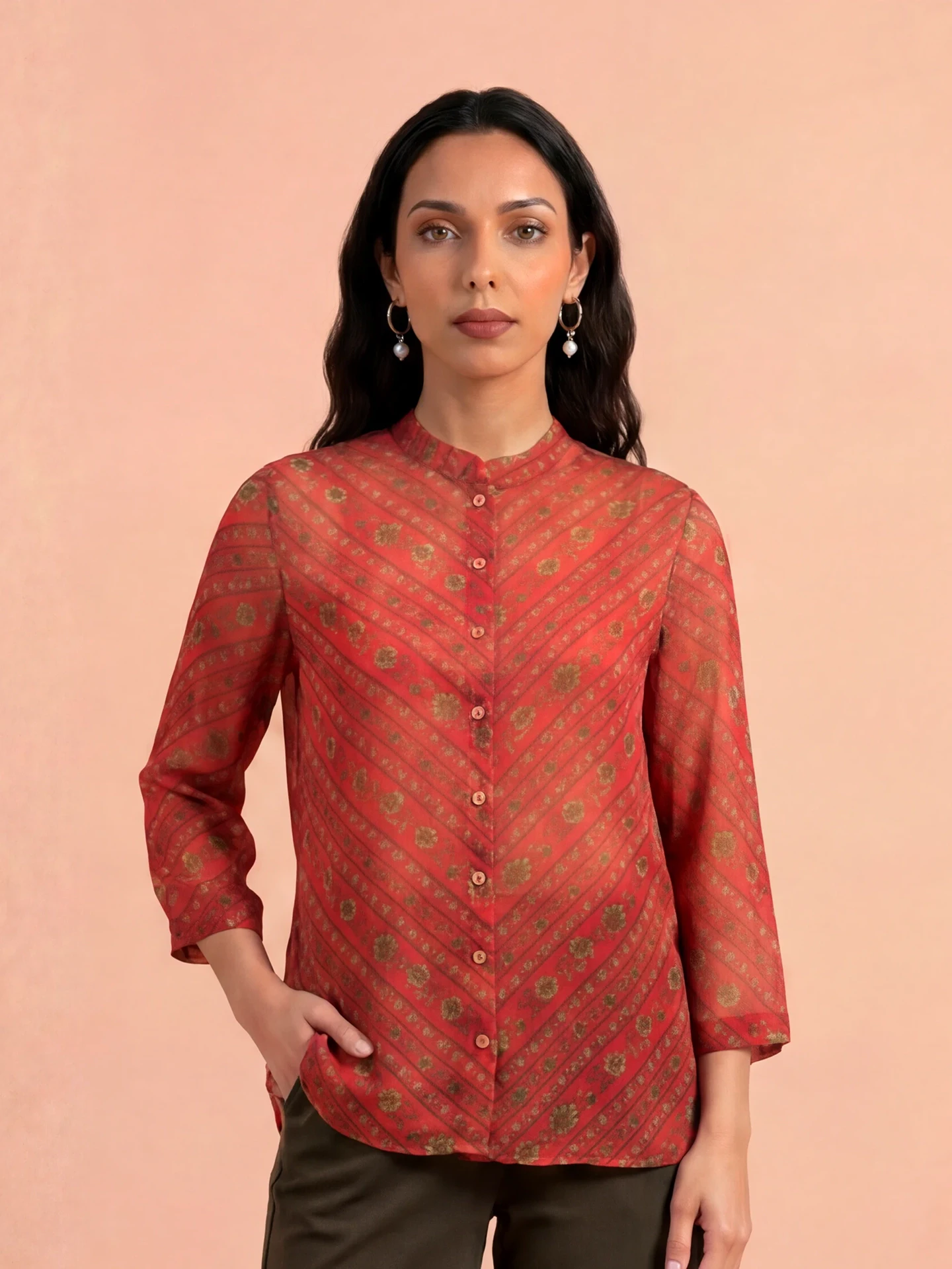 Pink Fern Shirt