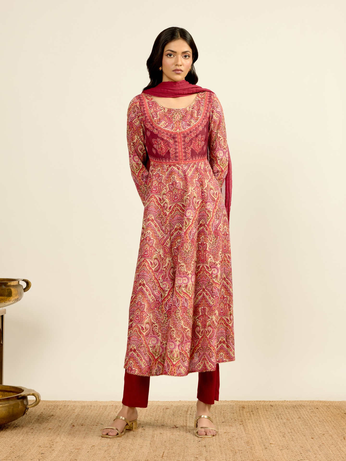 Ecru Simona Suit Set