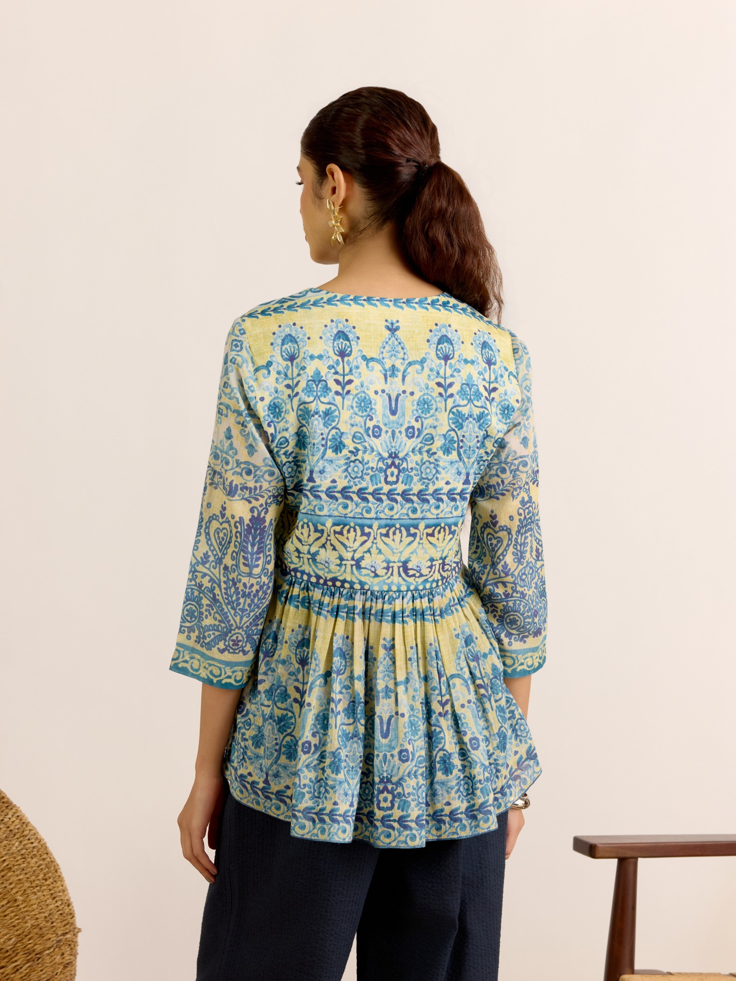 Blue Zephyr Top