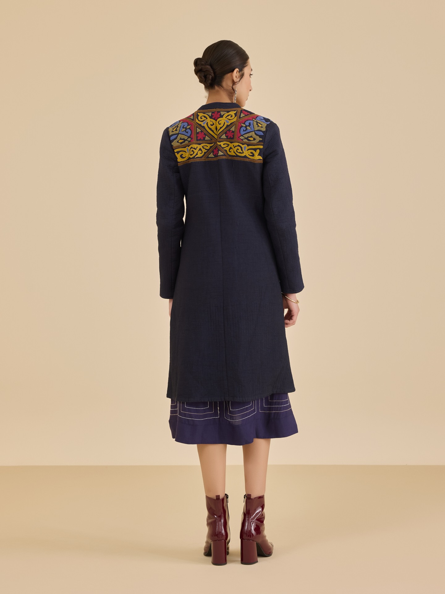 Blue Meera Quilting Jacket