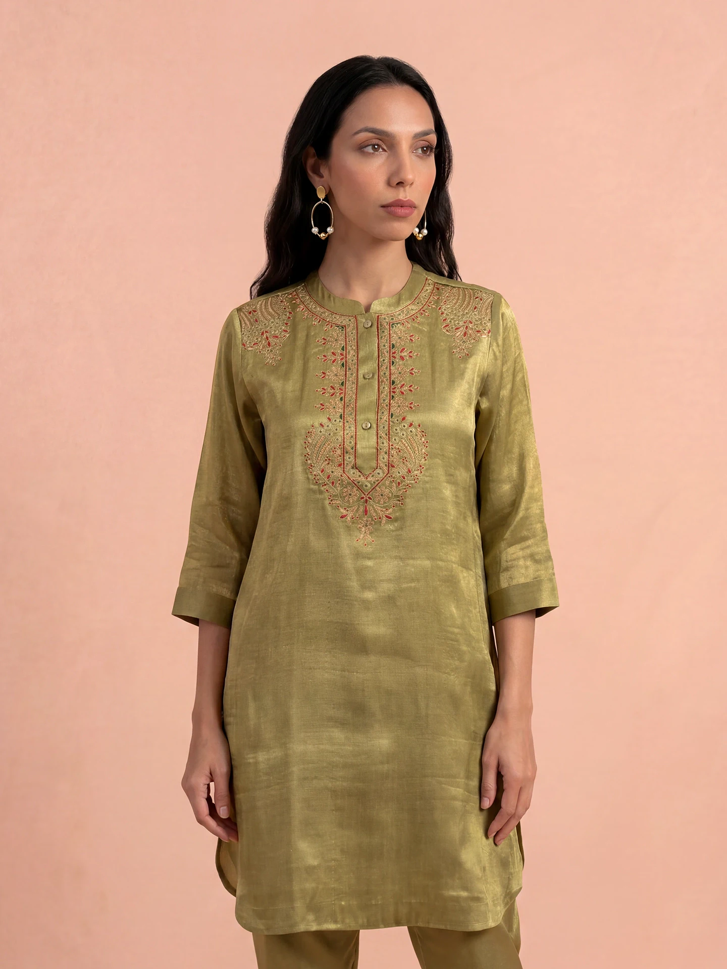 Golden Swarman Festive Co-Ord Set