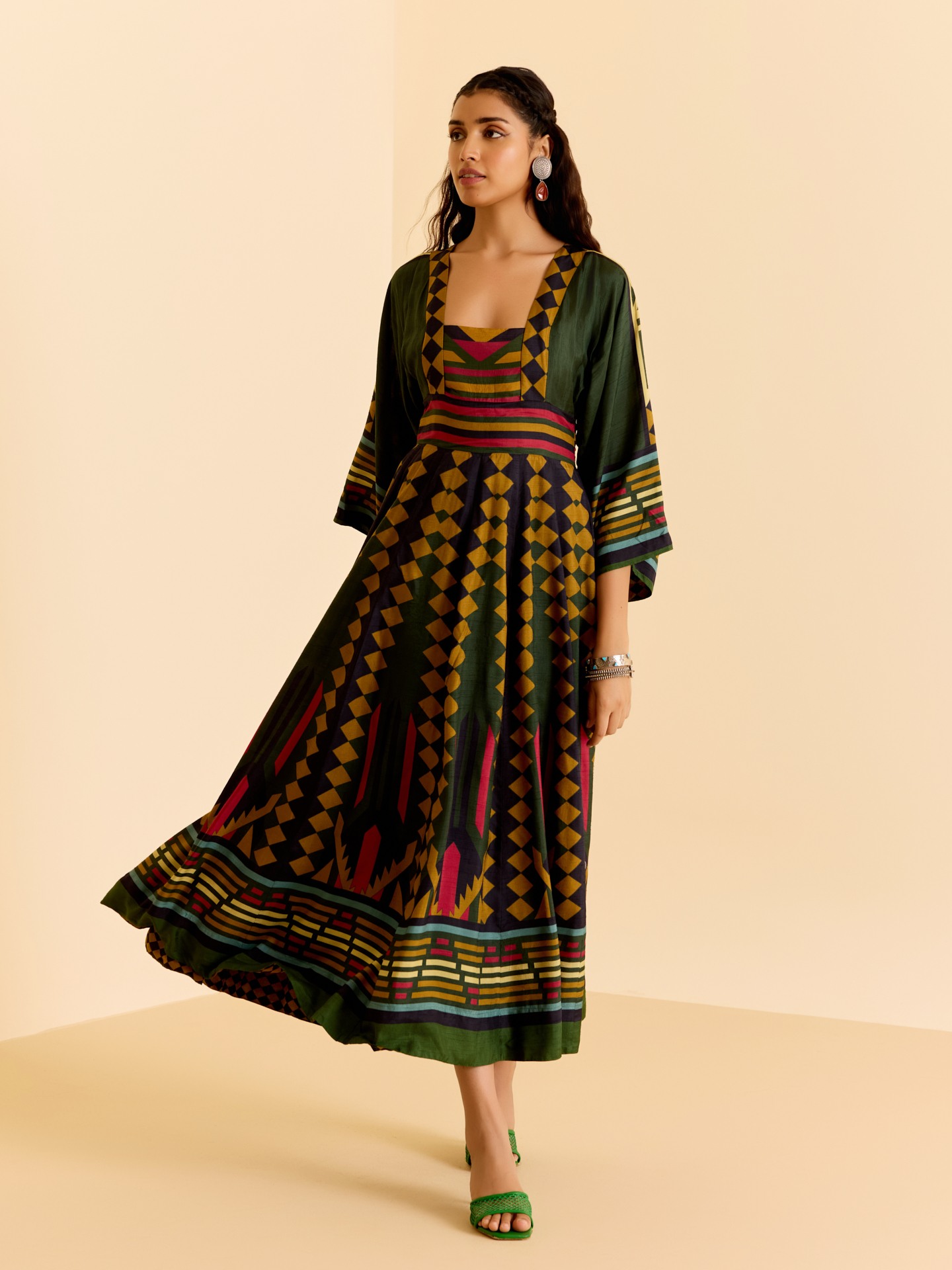 Green Klim Dress
