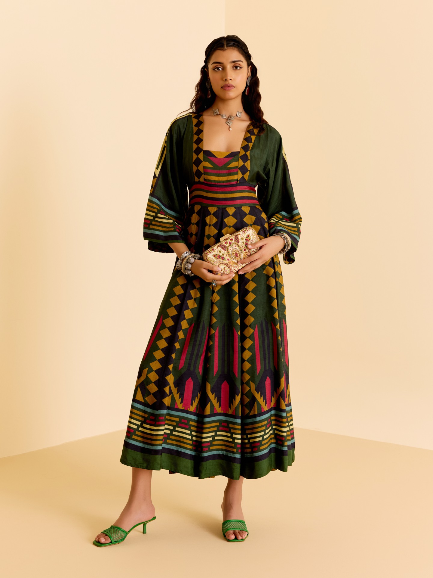 Green Klim Dress