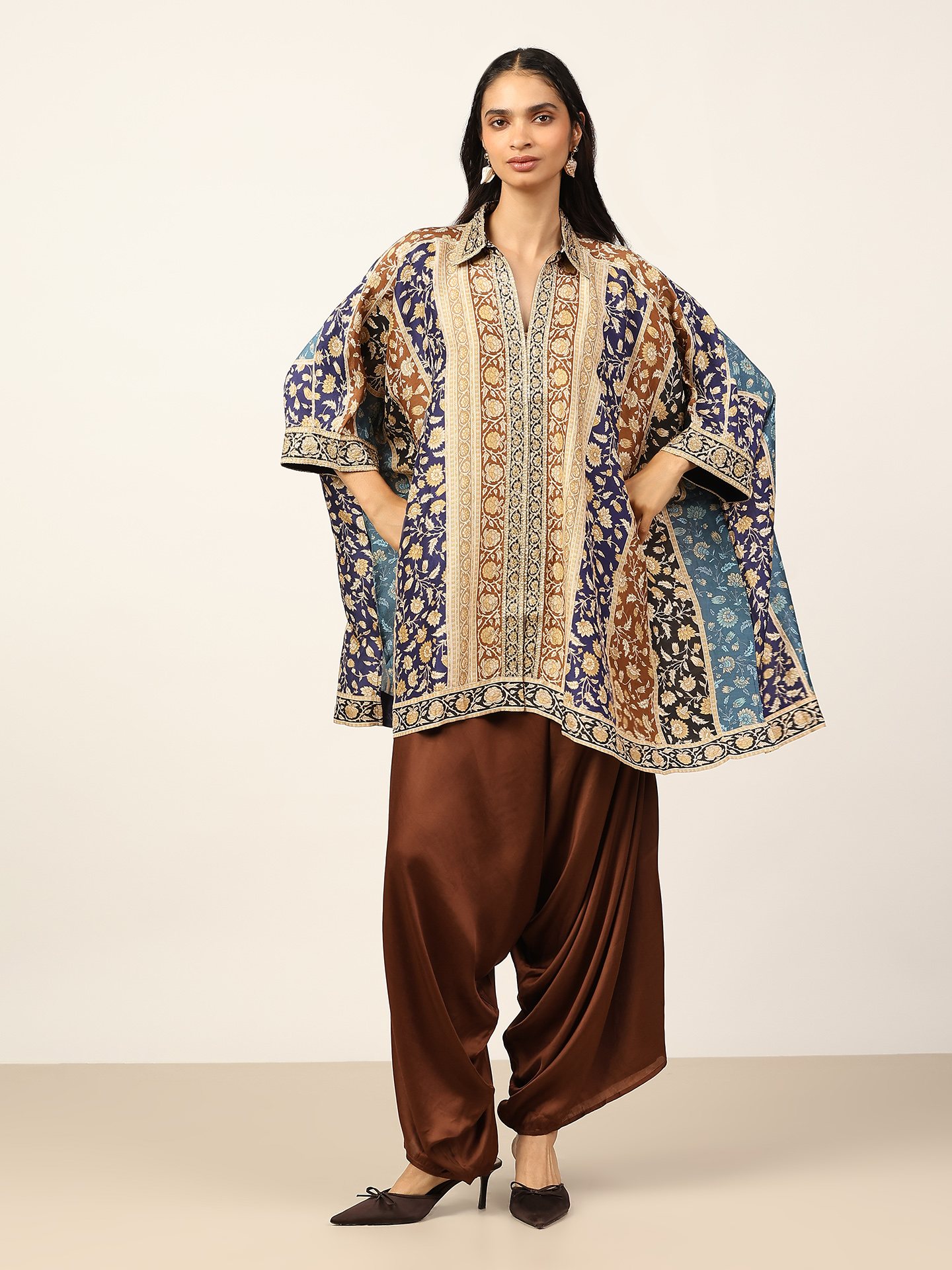 Brown Palazzo Pant