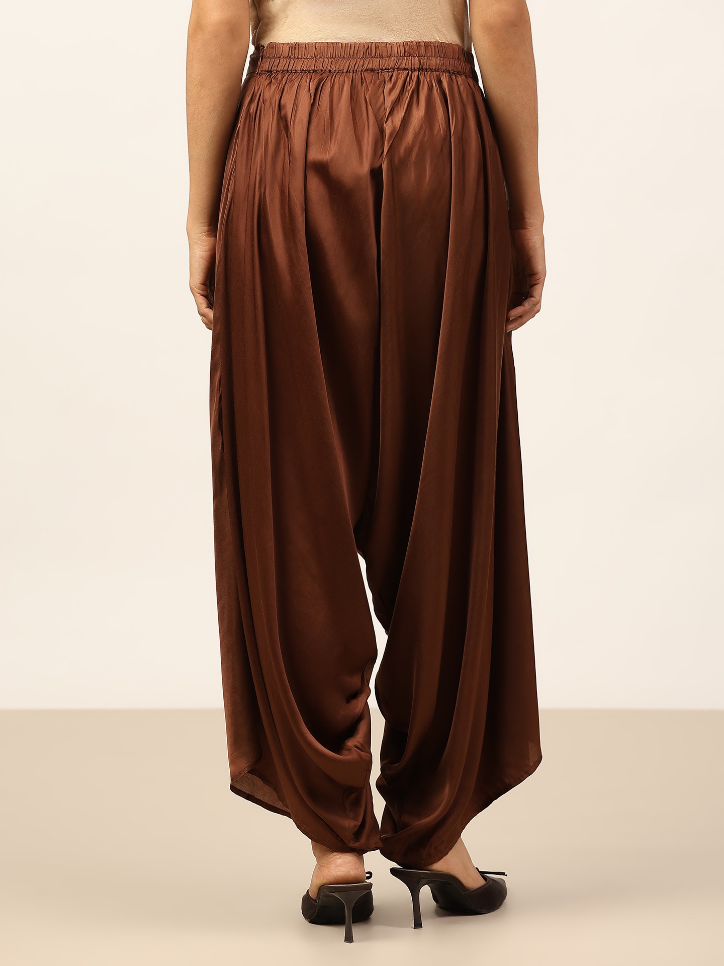 Brown Palazzo Pant