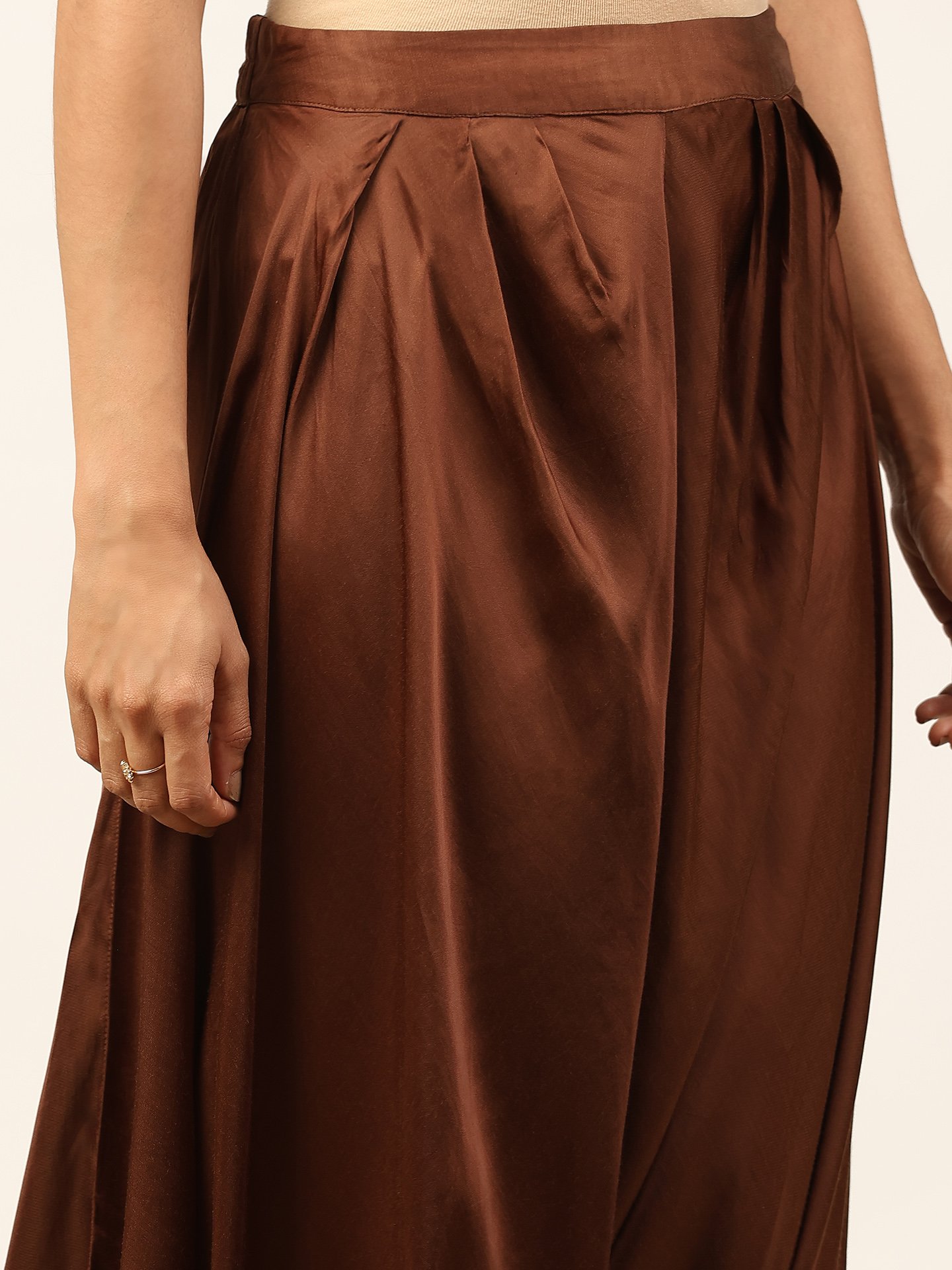 Brown Palazzo Pant