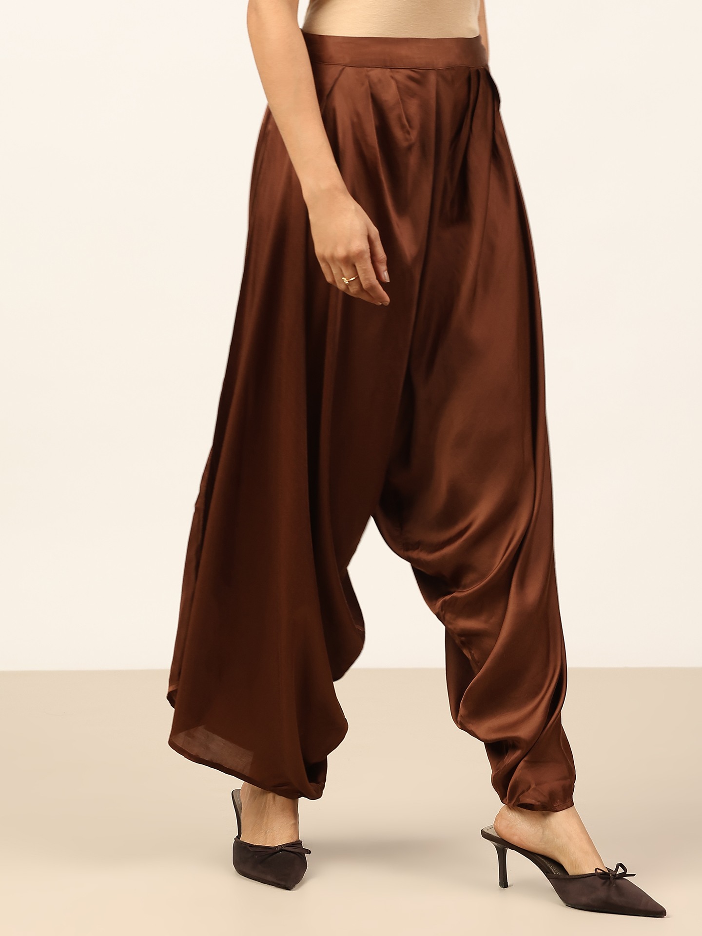 Brown Palazzo Pant
